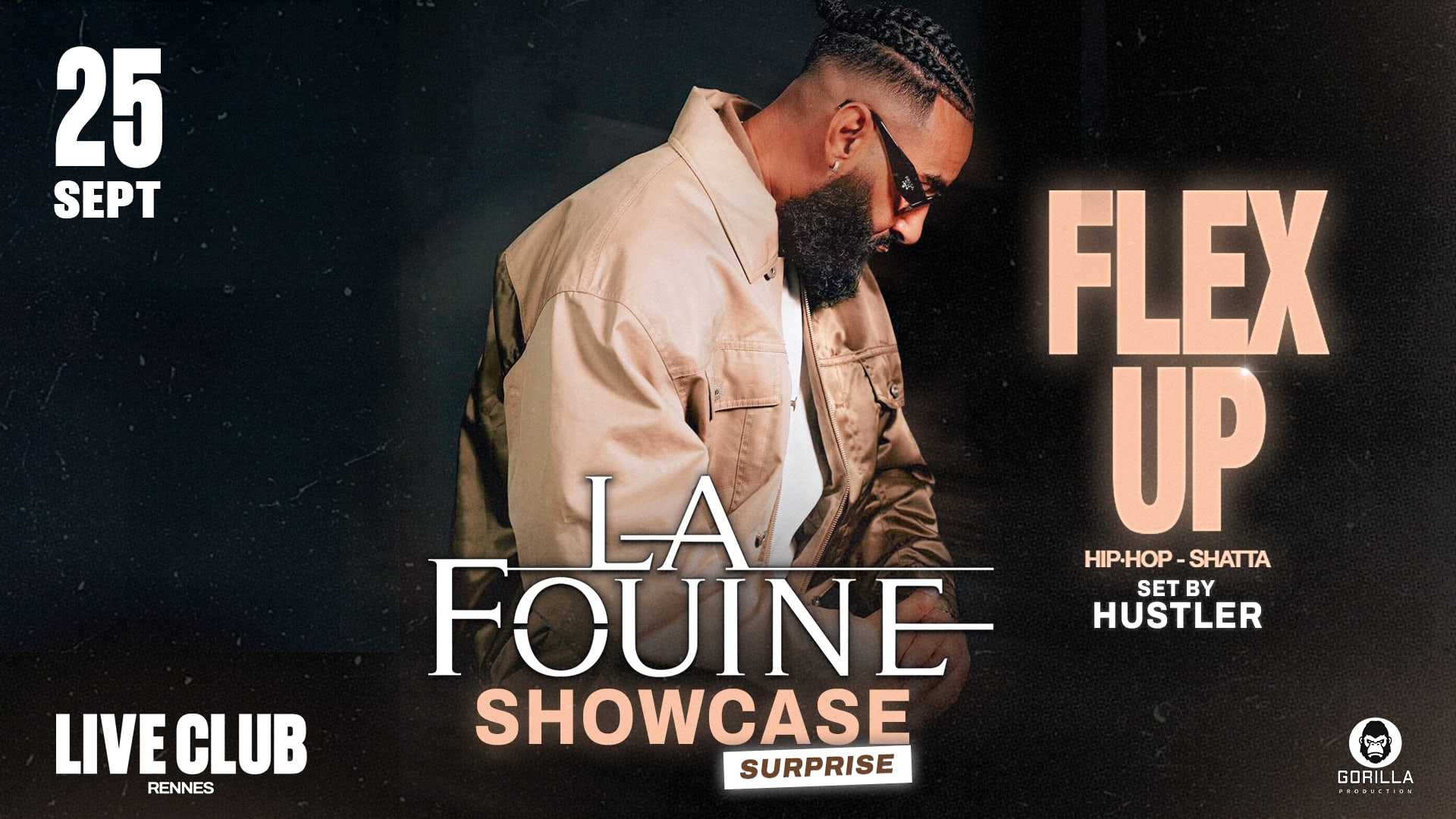 Flex Up : Showcase La Fouine - Hustler (R2) & Cayz'm (R1) Cover
