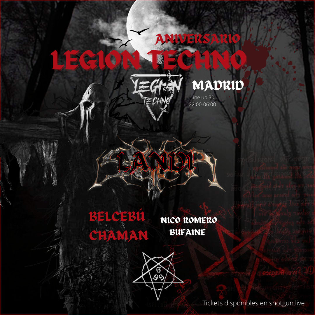 Aniversario Legion Techno By Under Hell Dia 2 Cover