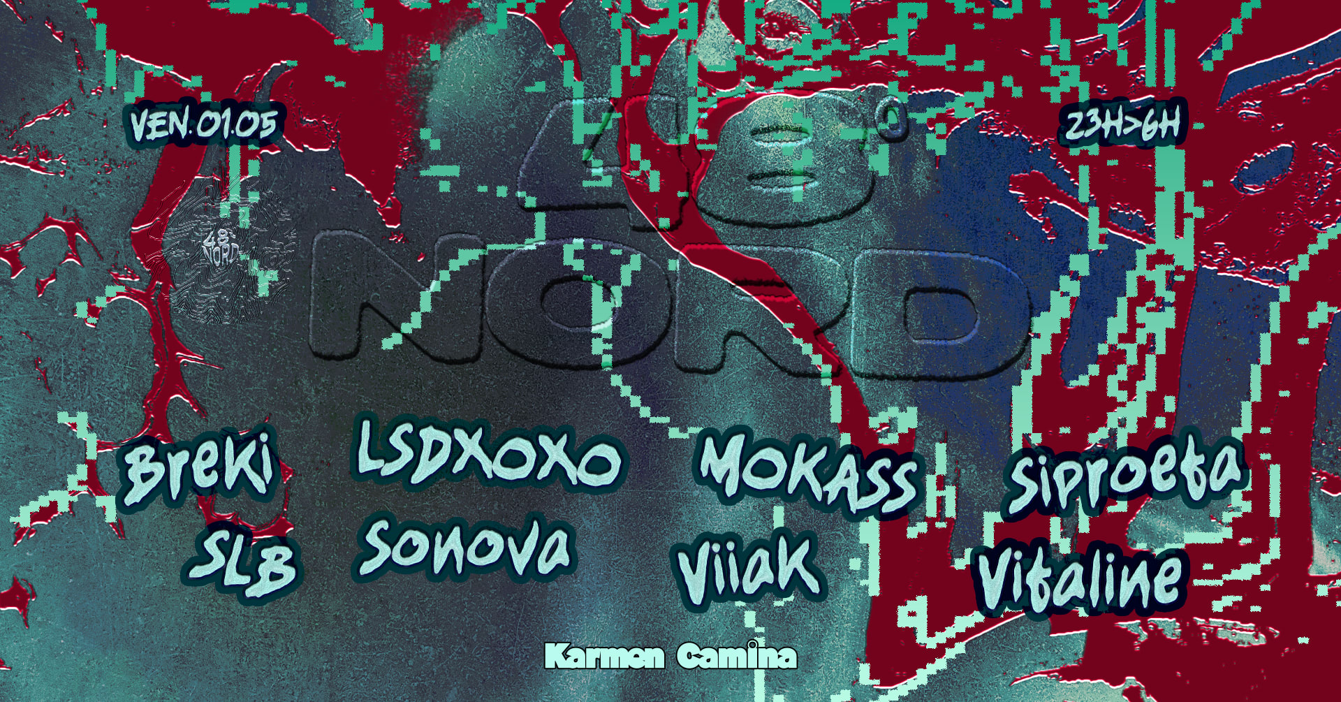 48° Nord [Lsdxoxo, Vitaline, Mokass, Siproeta, Slb &+] Cover