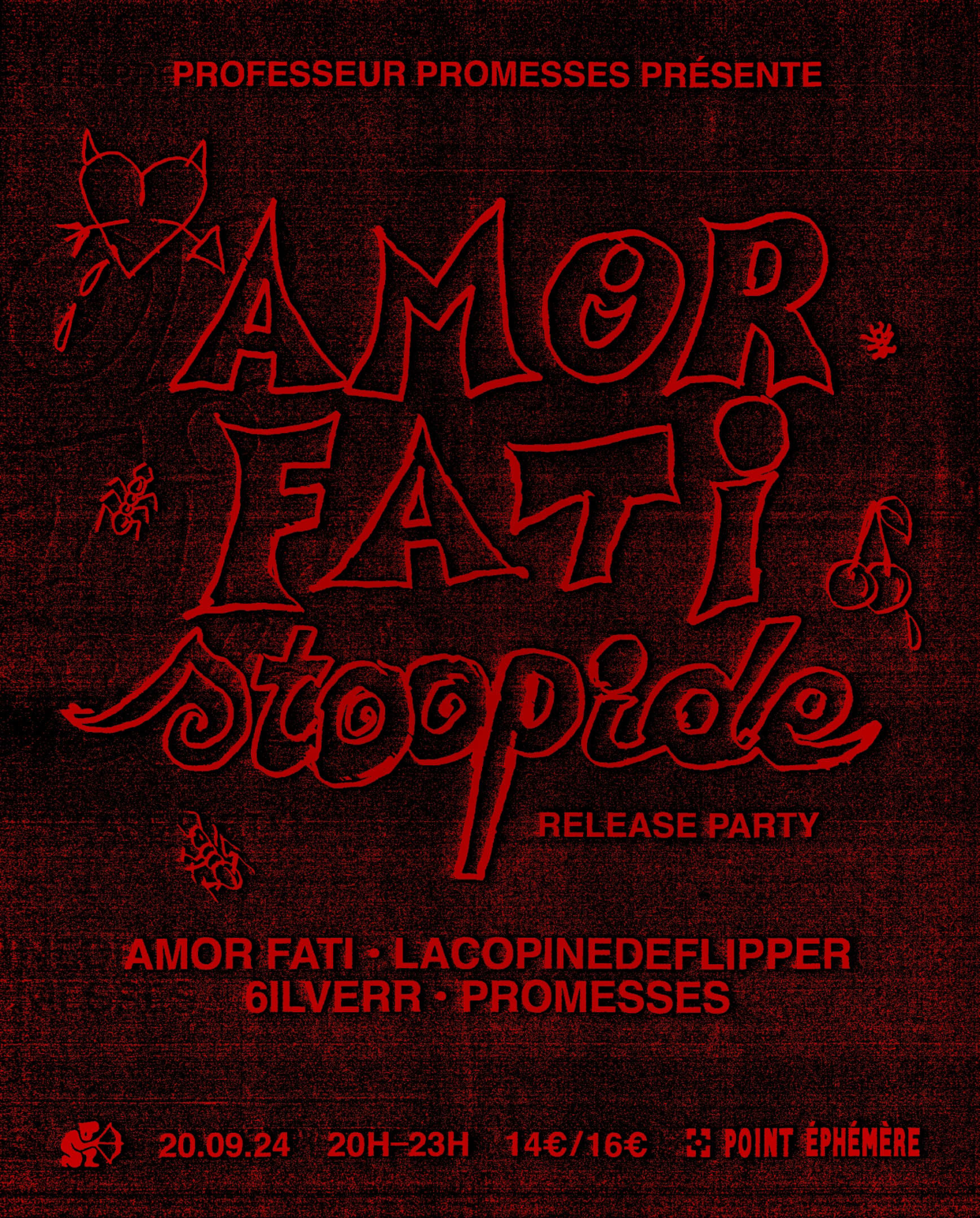 Amor Fati + Promesses + Lacopinedeflipper + 6ilverr Cover