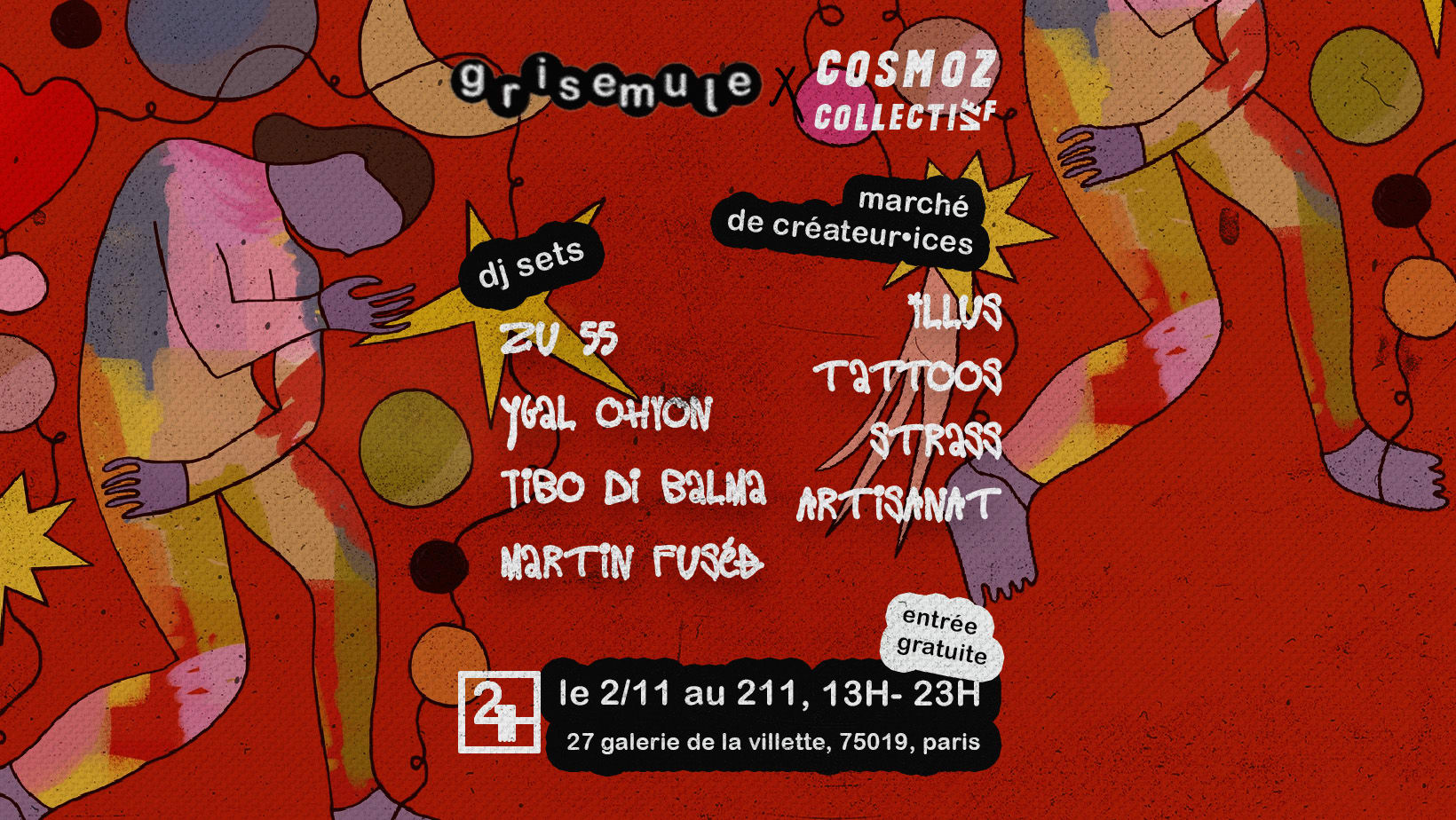Grisemule X Cosmoz Collective Cover