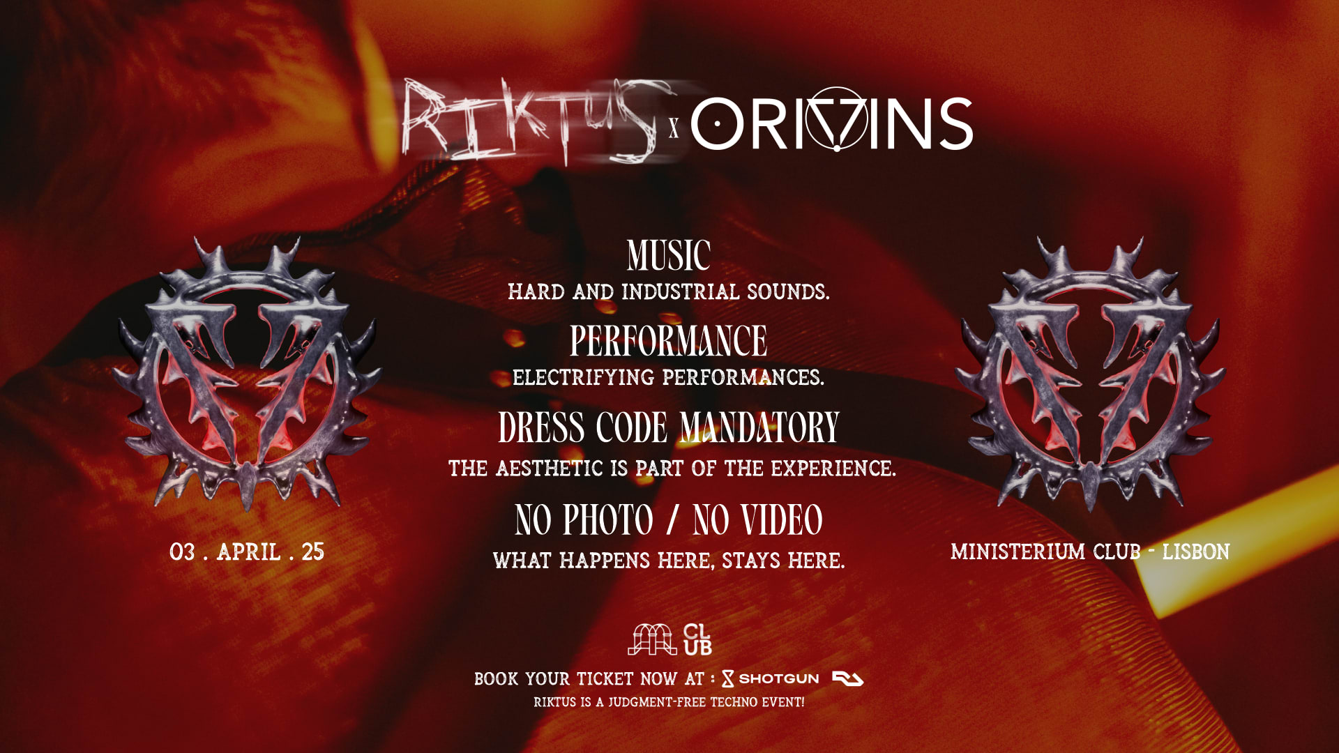 Riktus X Origins | Lisbon Cover