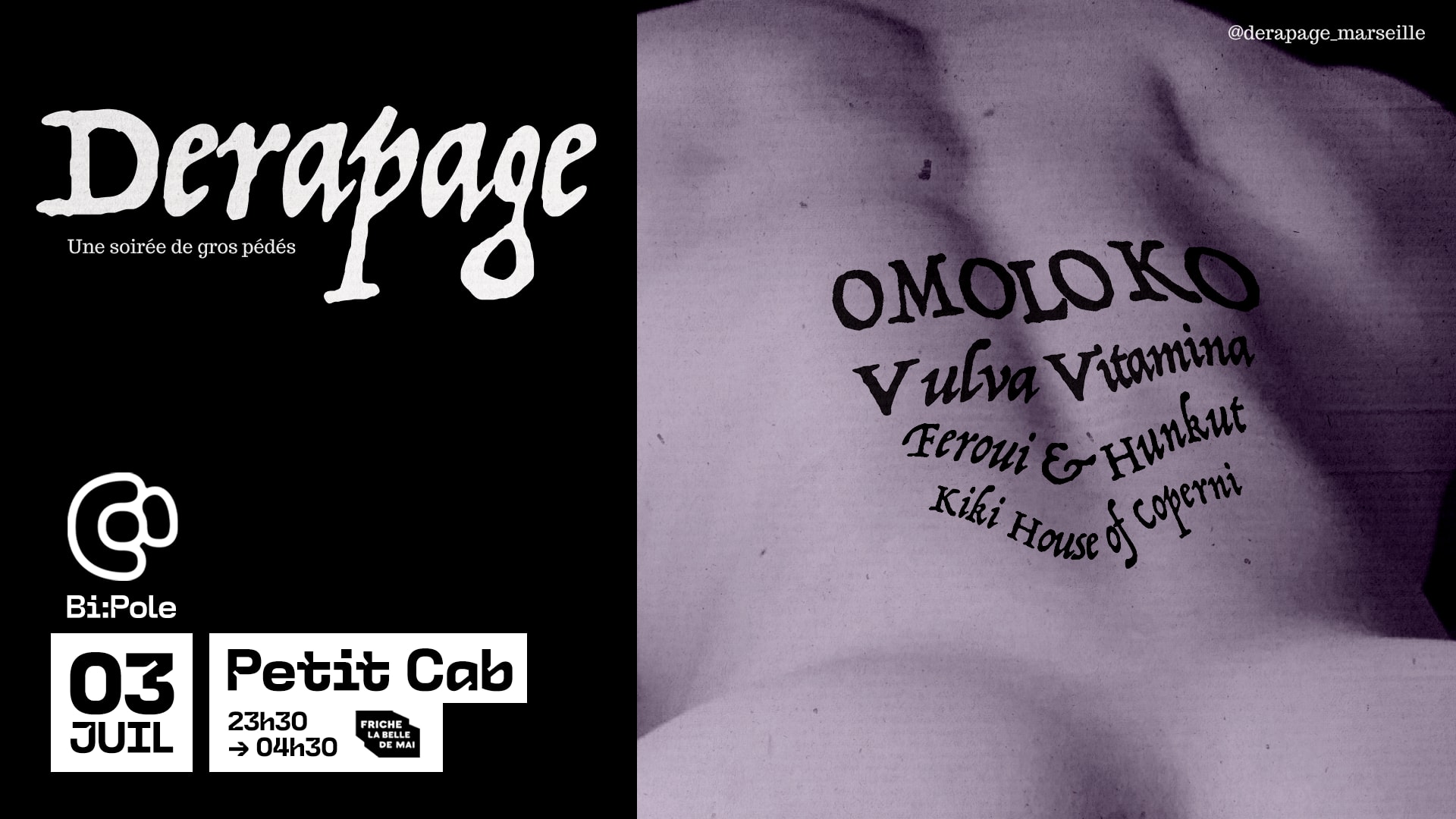 Derapage Pride @ Petit Cab Cover