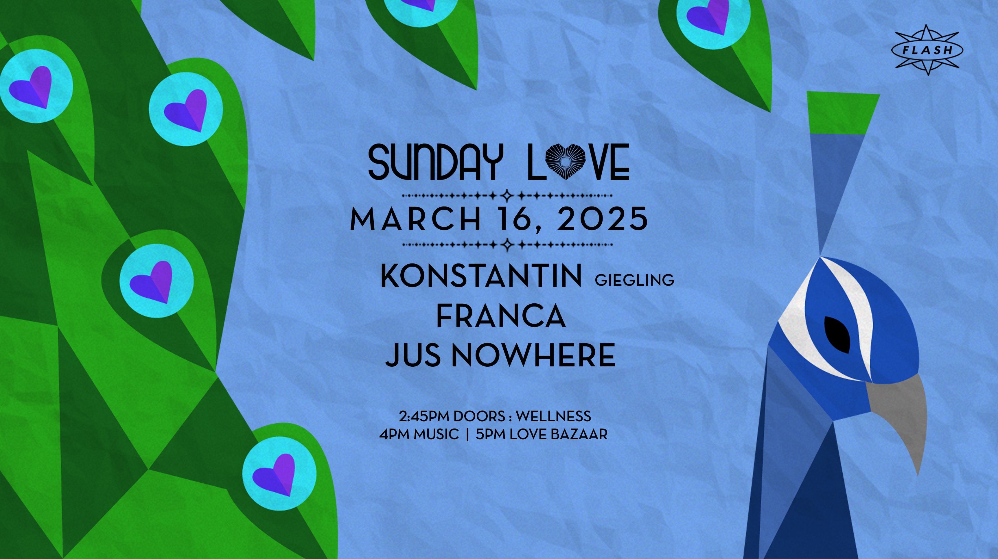 Sunday Love: Konstantin (Giegling) - Franca - Jus Nowhere Cover