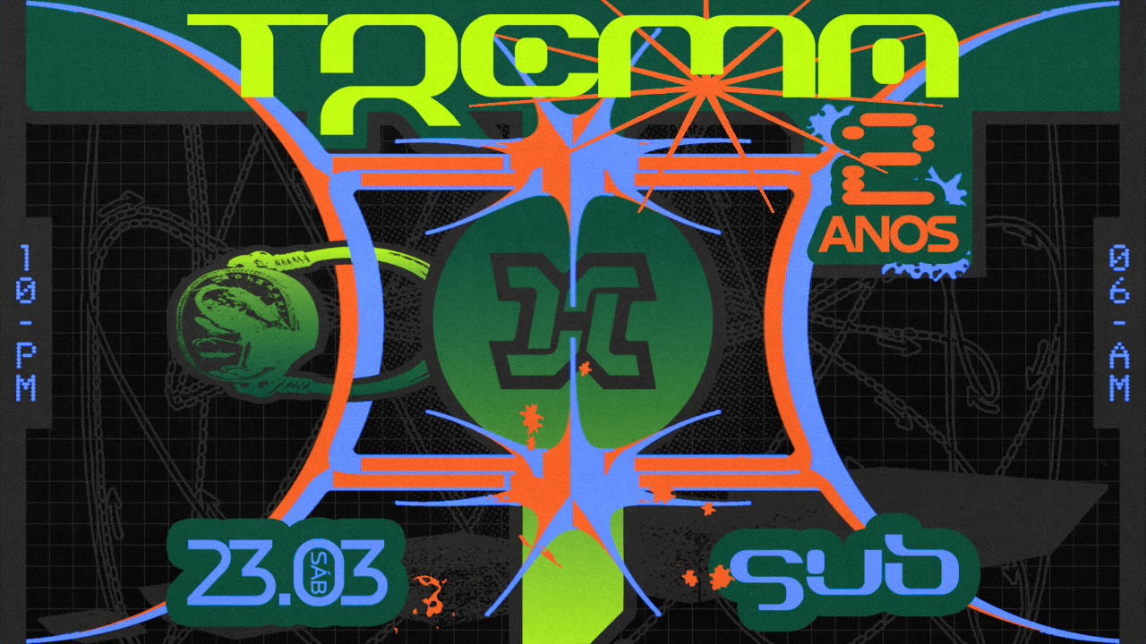 23/03 - 2 Anos De Trema Techno Cover