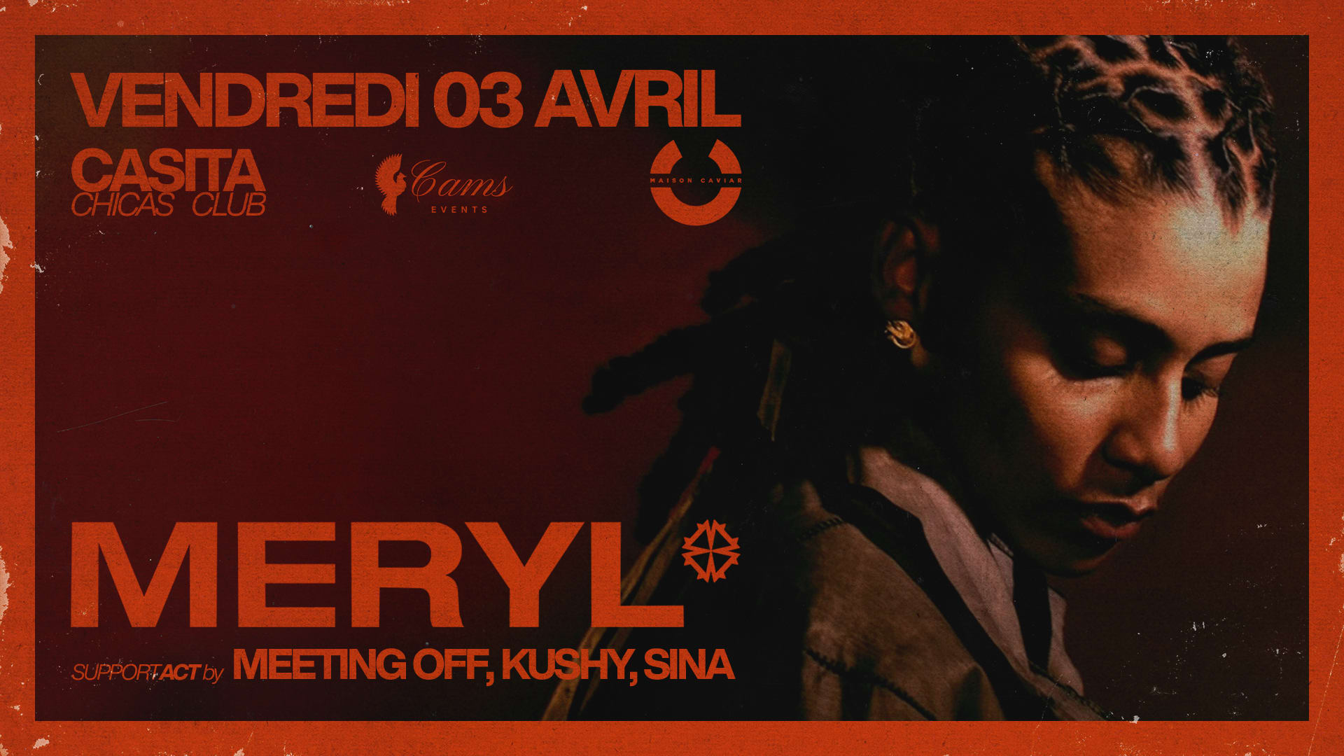 Meryl En Showcase À Montpellier Cover