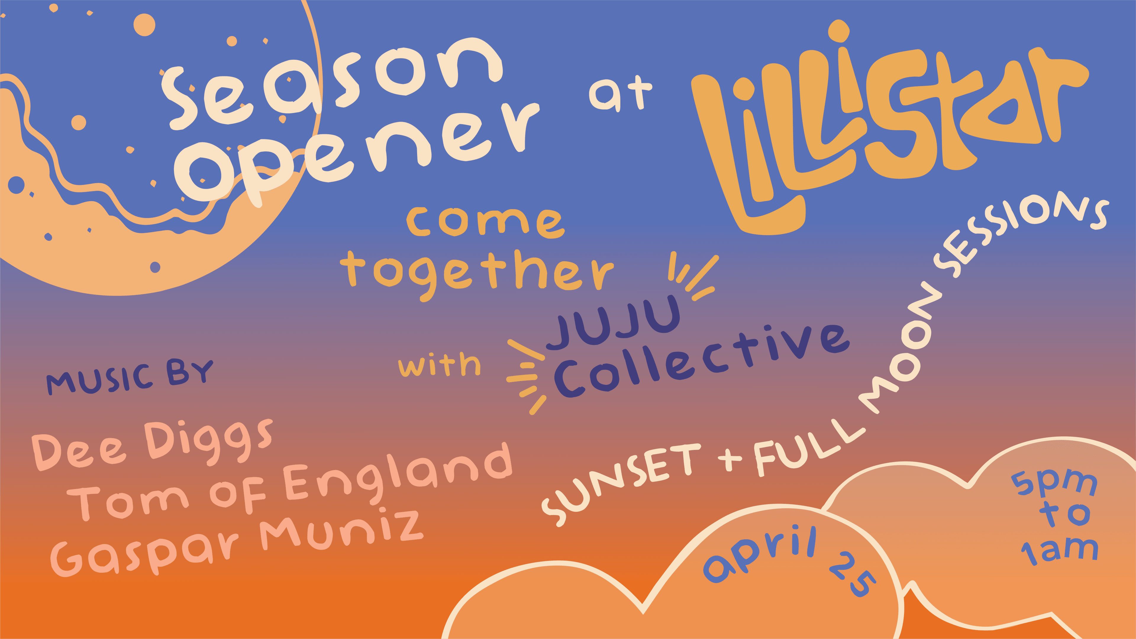 "Come Together" Sunset Sessions @ Lillistar! Rooftop Launch Cover