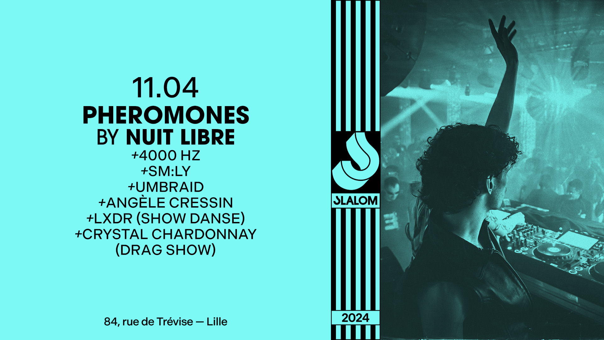 Slalom : Phéromones By Nuit Libre — Umbraid • 4000hz • Sm:Ly Cover