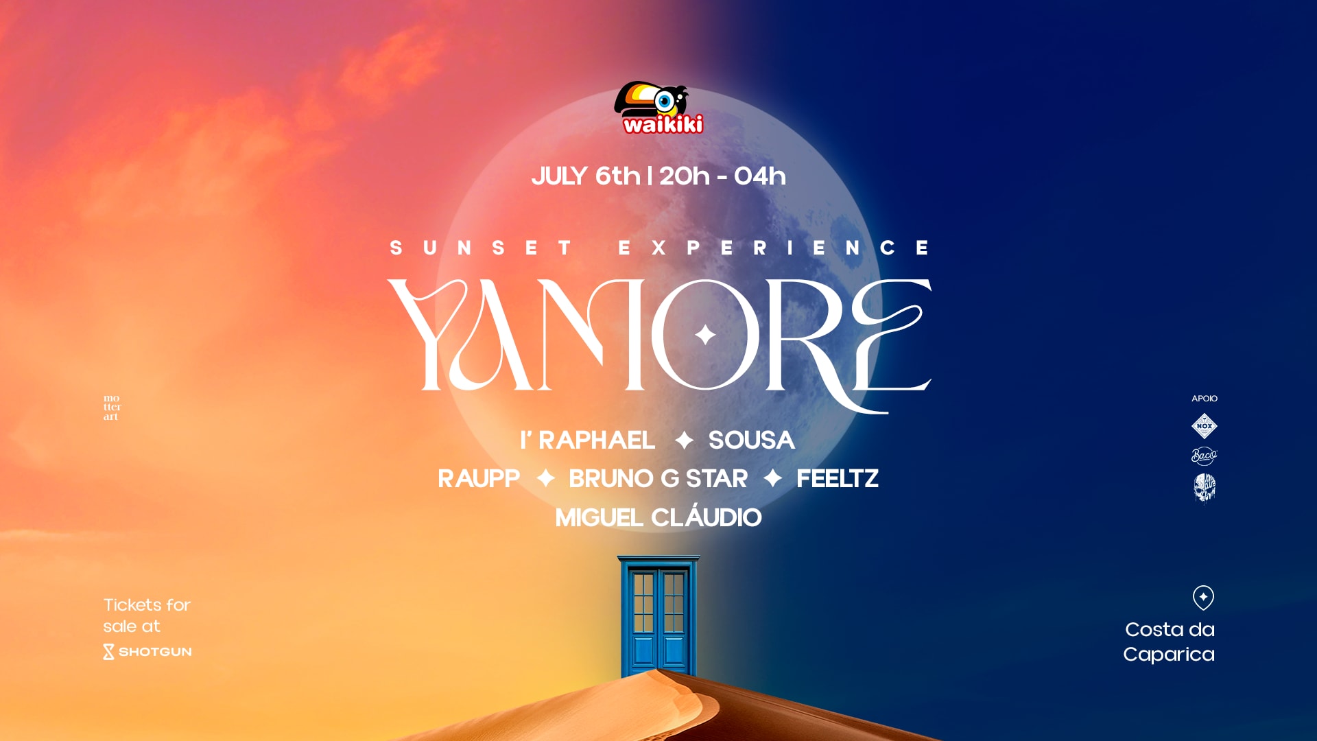 Yamore X Waikiki Sunset Experience | July 6th Cover