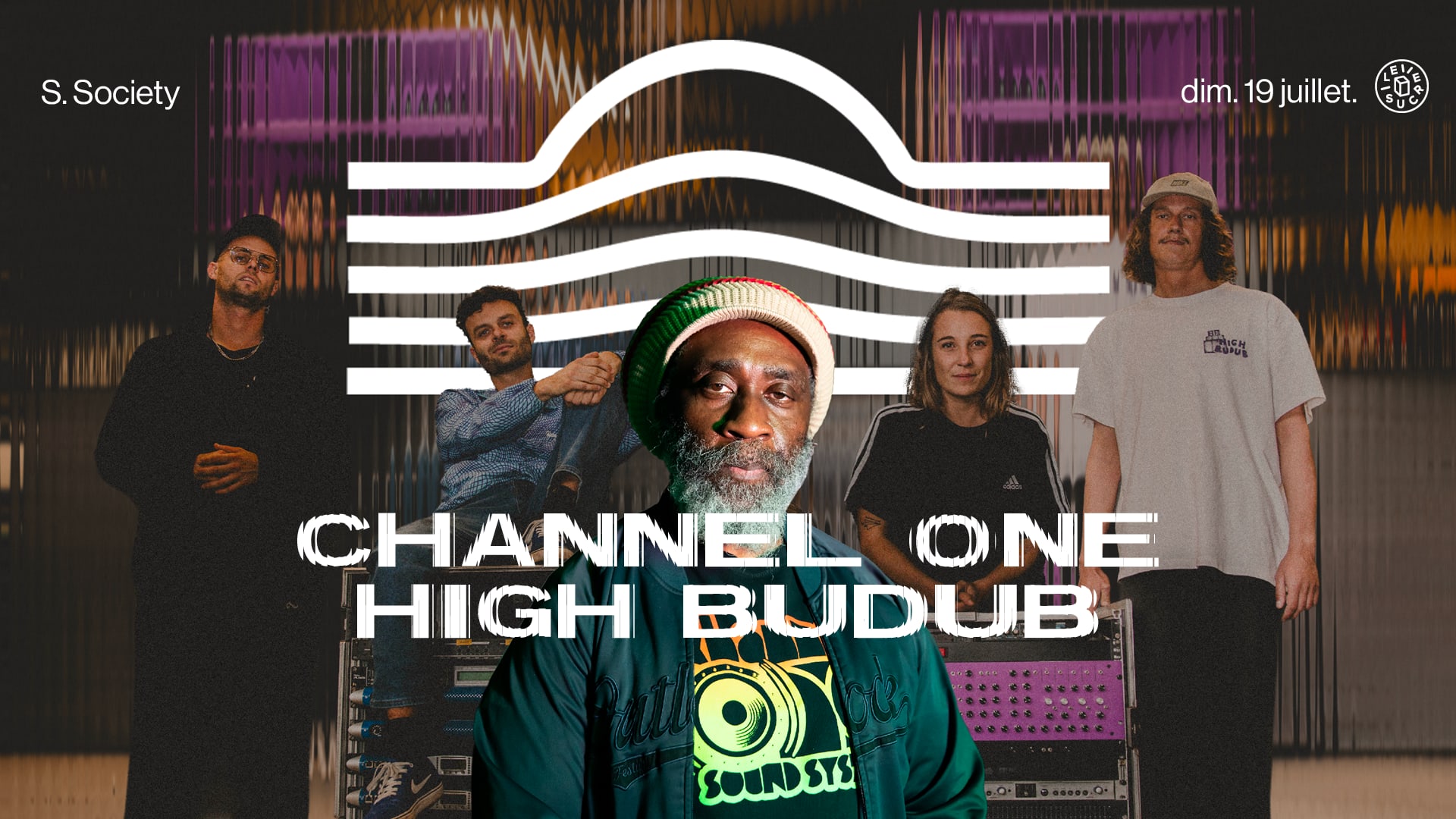 S.Society W/ High Budub, Channel One Cover