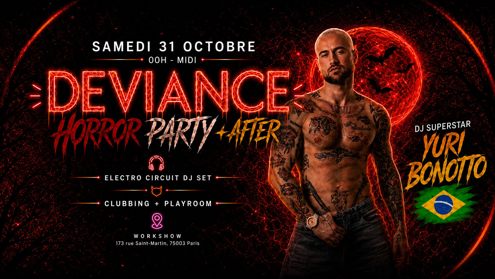 Deviance Horror Party + After Cover