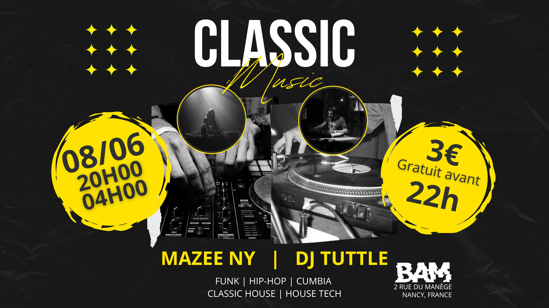 Dj Tuttle Et Mazee Ny Au Bam Cover