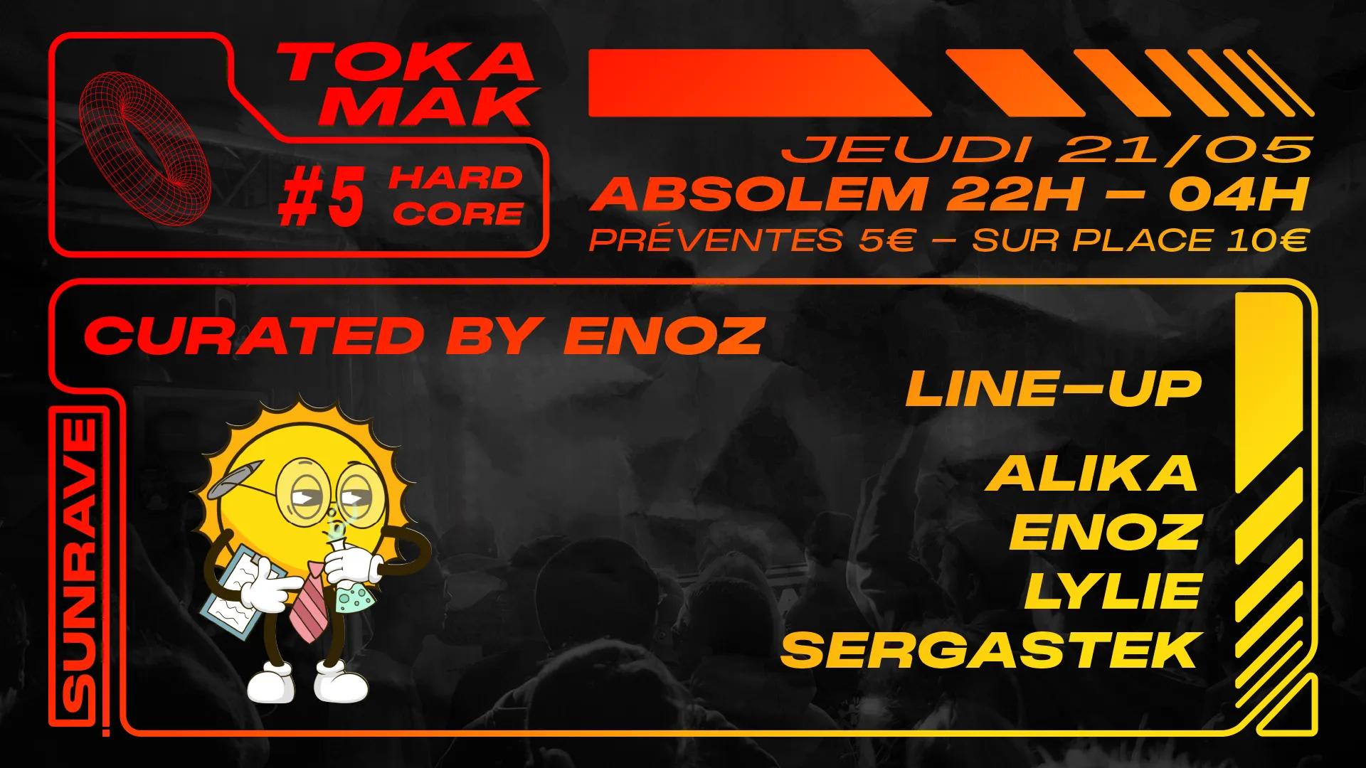 Tokamak #5 - Hardcore - Absolem Cover