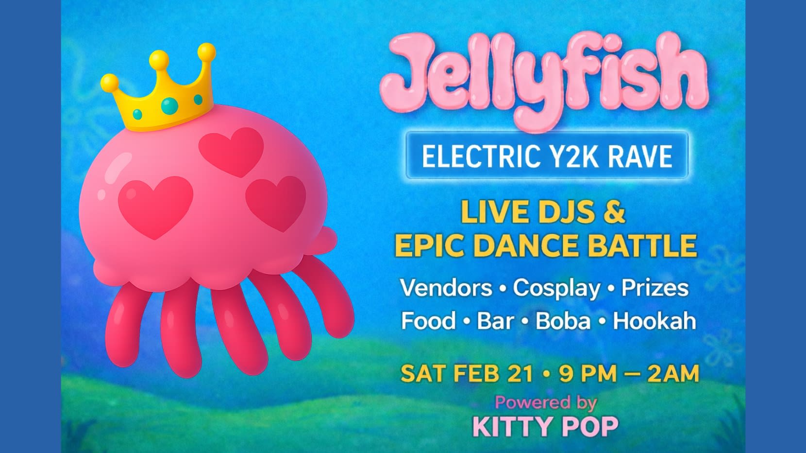 Jellyfish Electric Y2k Rave And Costume Party Cover