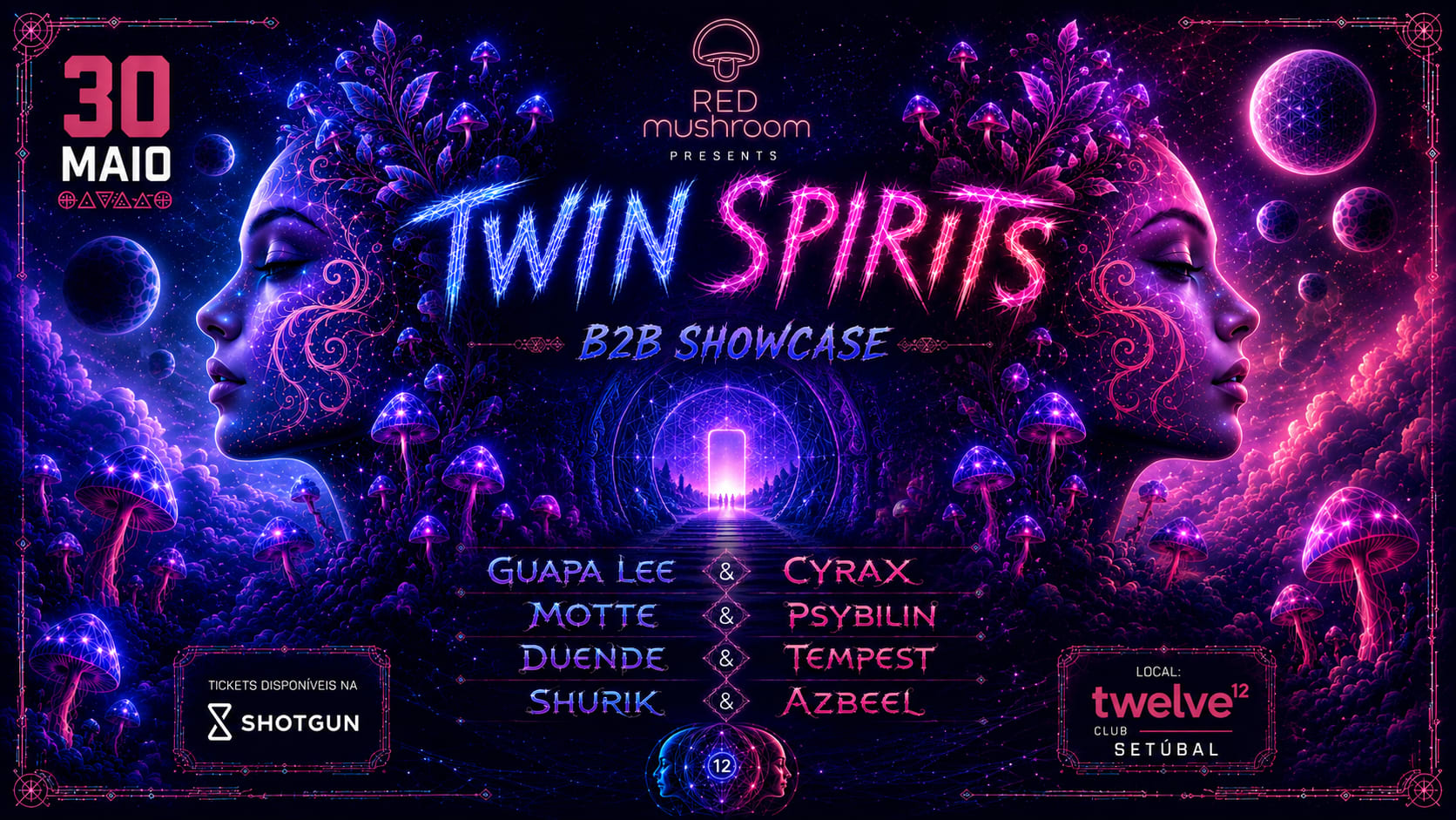 Twin Spirits "B2b Showcase" Cover
