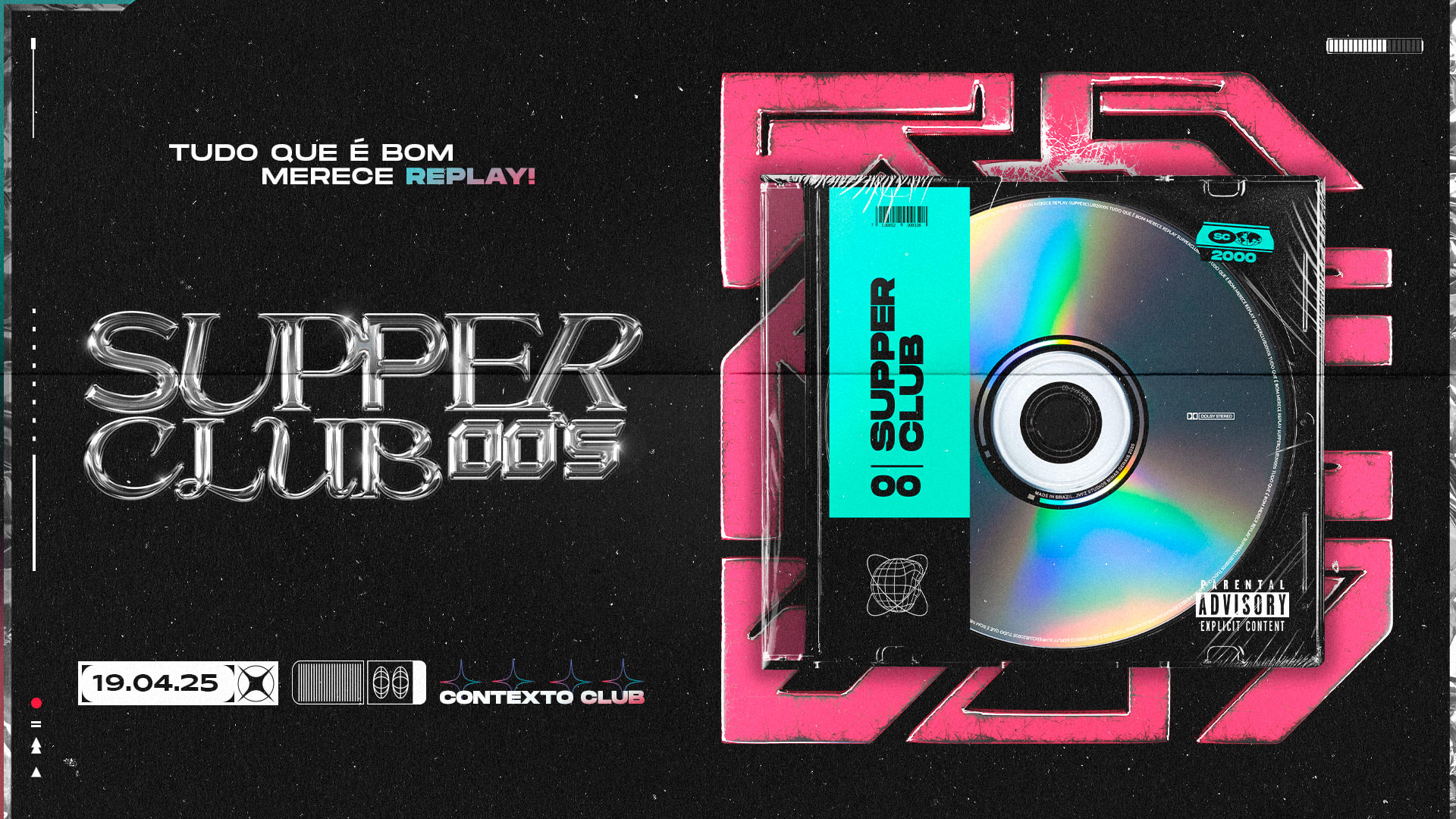 Supperclub 00's - Tudo Que É Bom Merece Replay Cover