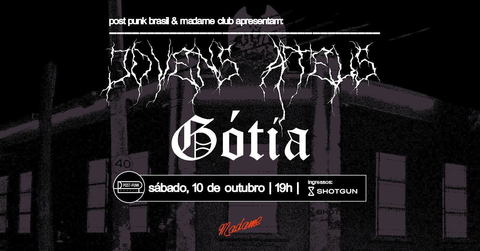 Post-Punk Brasil: Jovens Ateus + Gótia Cover