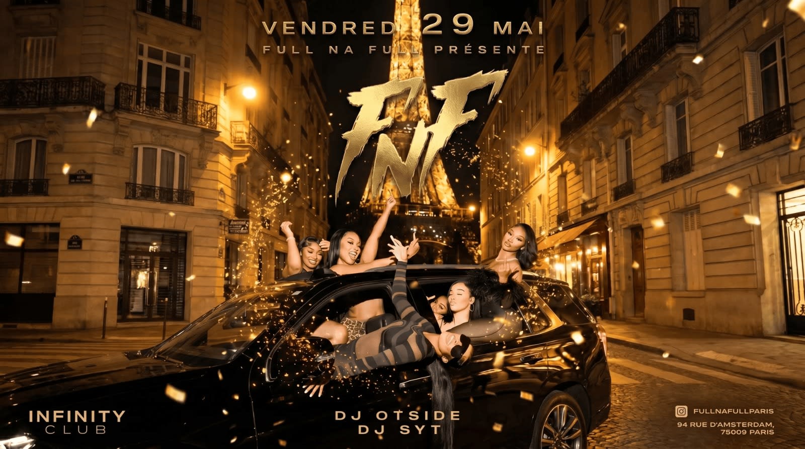 Fnf — Afro X Hip-Hop X Shatta · Paris Cover
