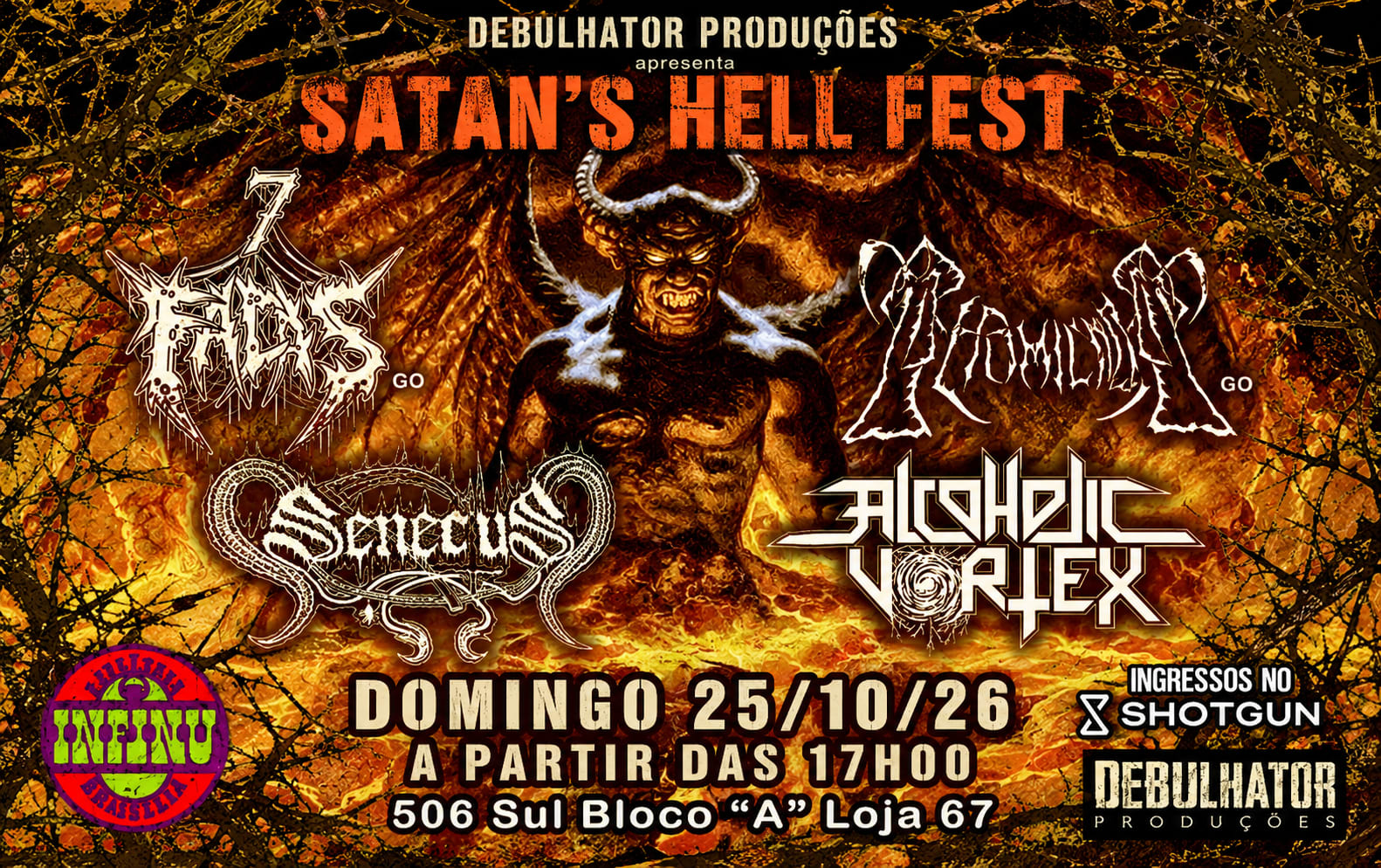 Satan's Hell Fest 1 Cover