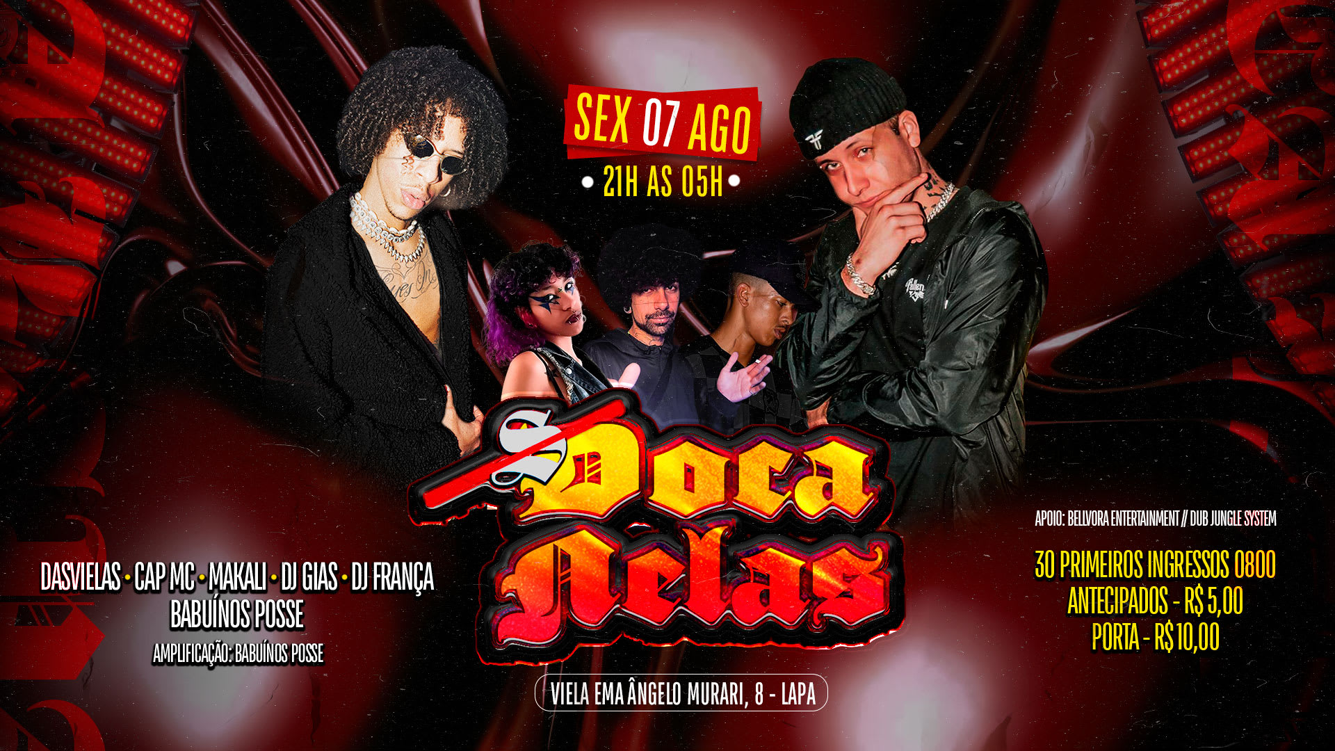 Doca Nelas: O Baile Começou Cover