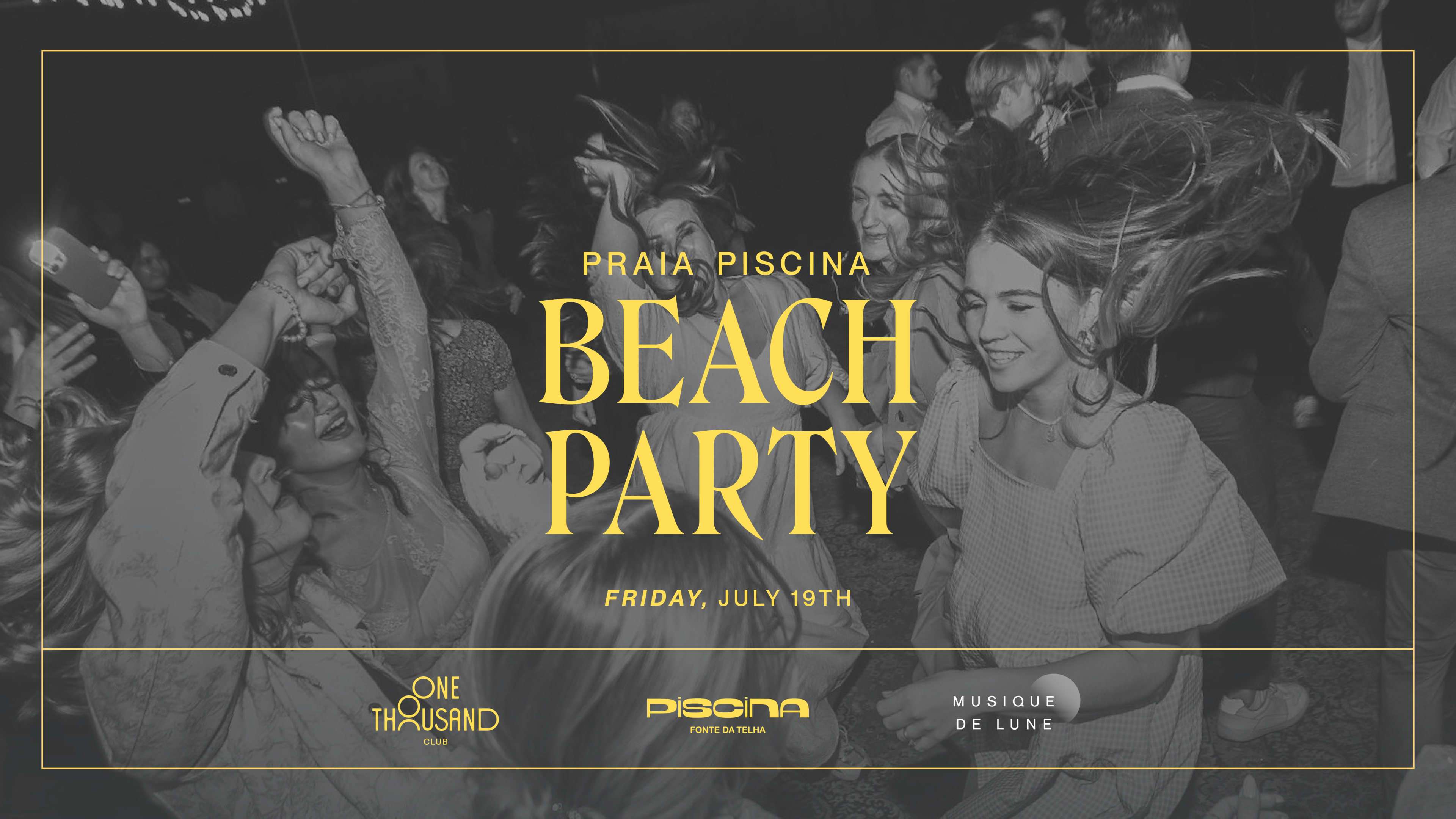 Otc X MDL: Praia Piscina Party - Budakid, Adam P, Brunaroll Cover