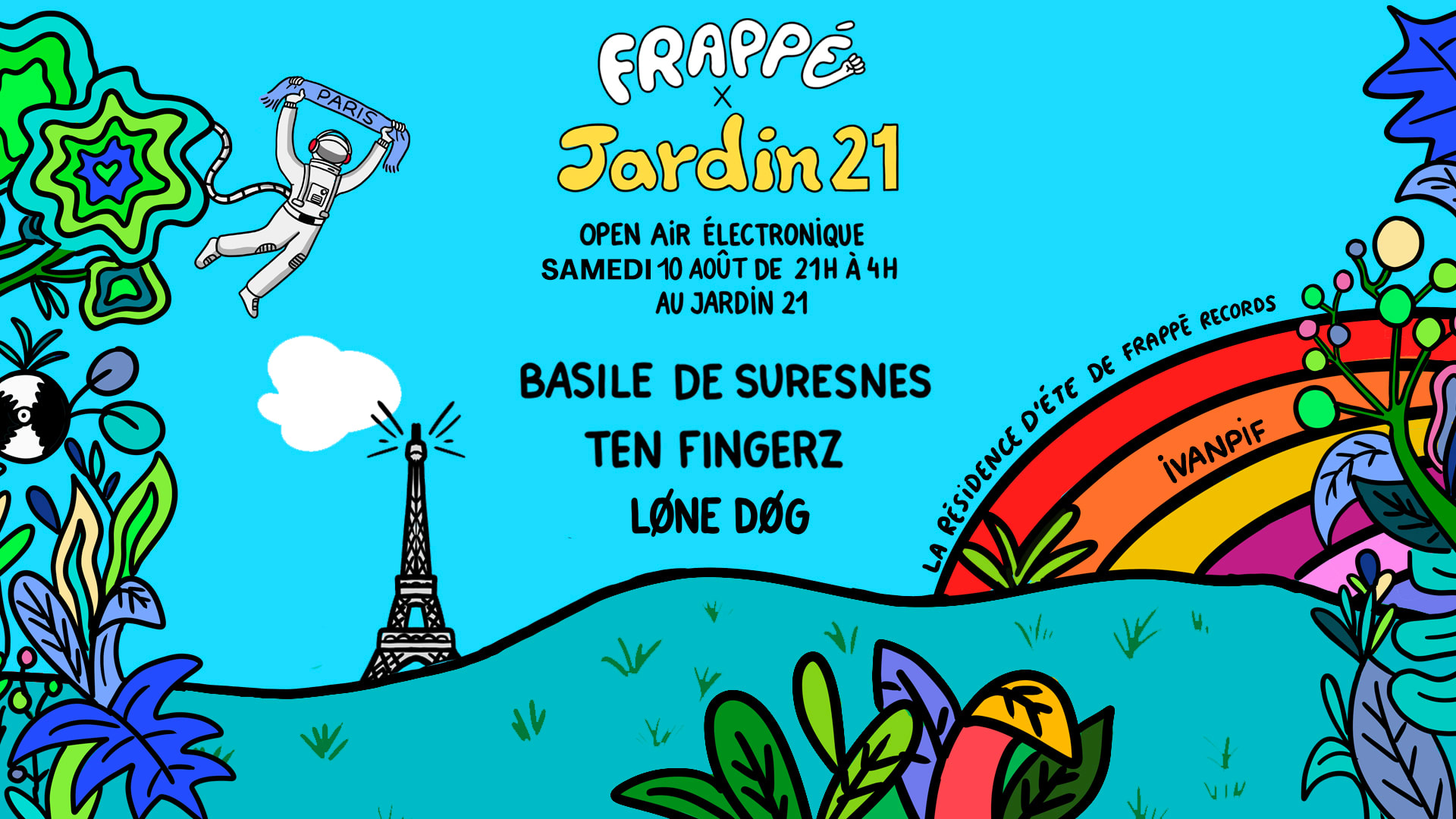 Frappé Records ⋆☀︎. Dj Sets Cover