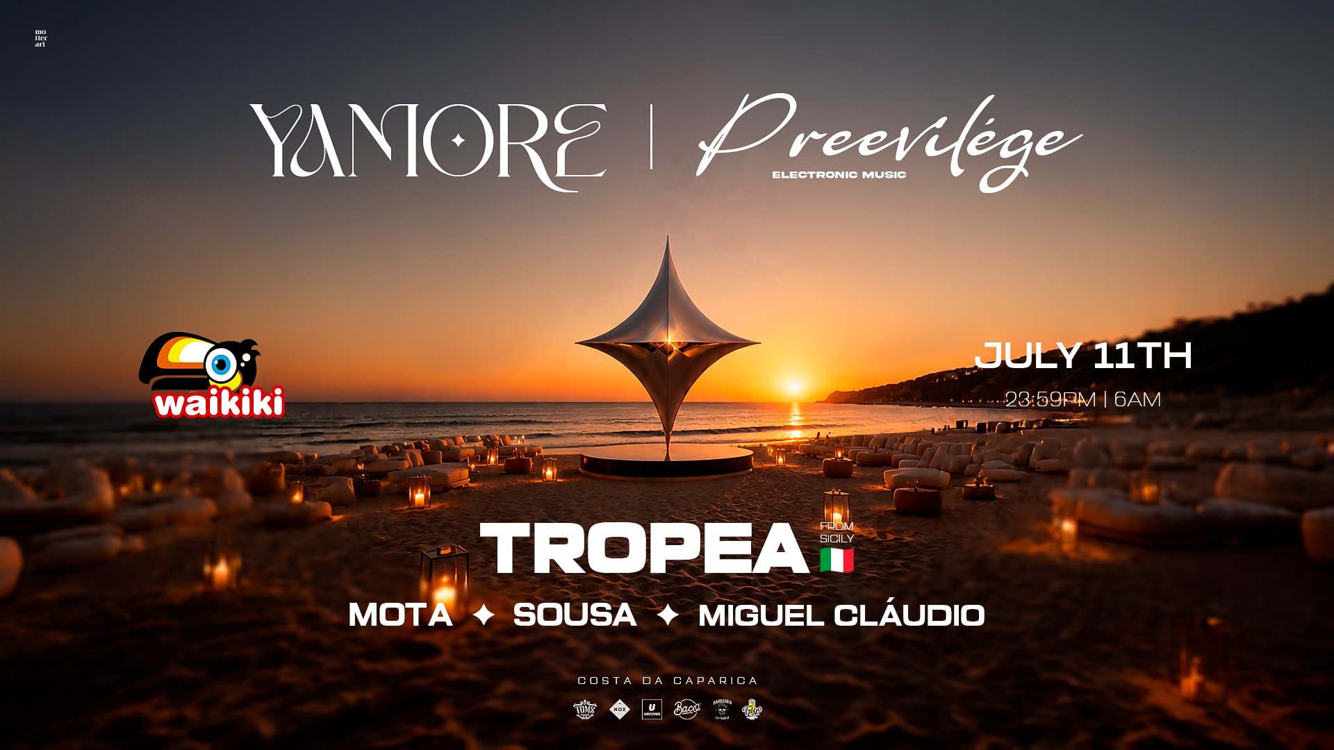 Yamore X Preevilege | Waikiki | July 11 Cover