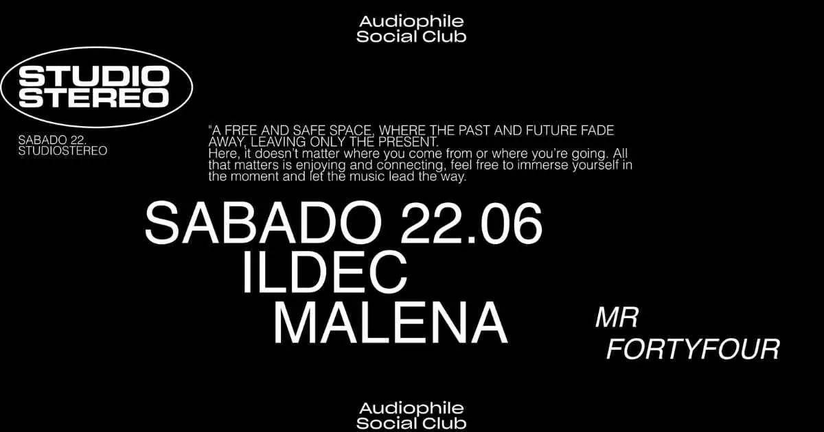 Studio Stereo Pres Ildec & Malena - Sold Out Cover
