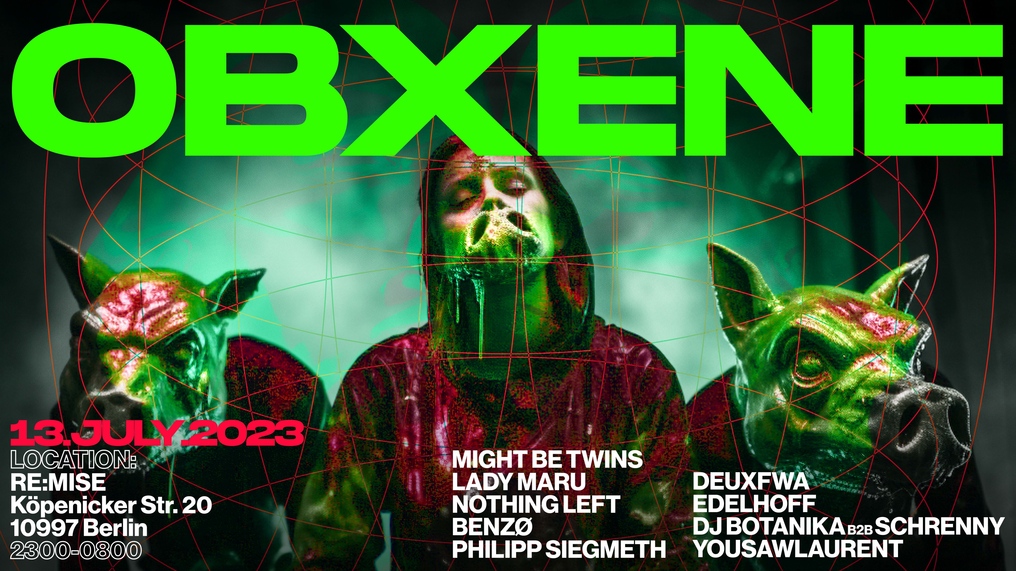 Obxene W/ Might Be Twins, Lady Maru, Nothing Left And More Cover