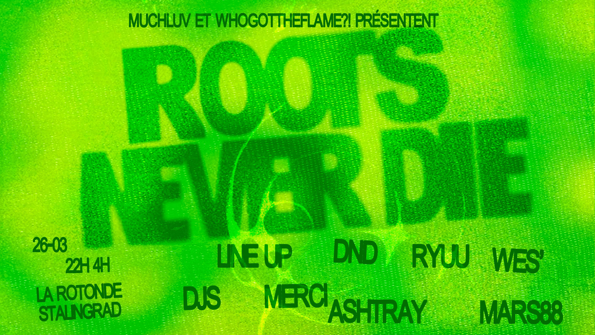 Whogottheflame?! Roots Never Die Cover