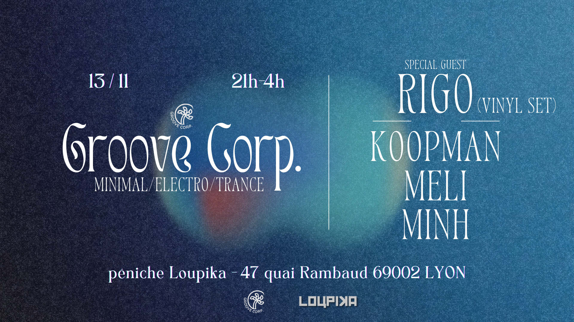 Groove Corp. @ Loupika W/ Rigo (Vinyl Set) Cover