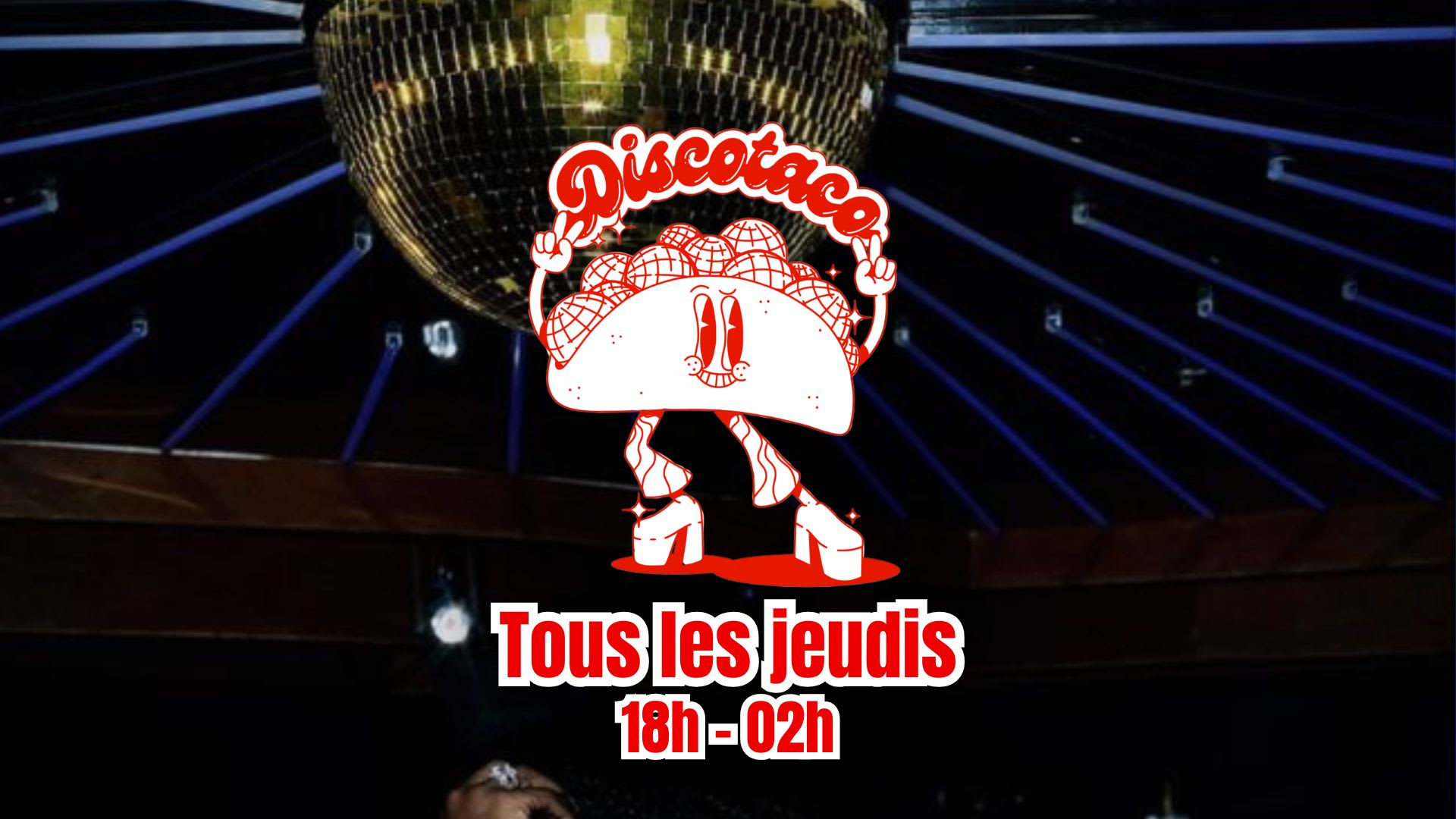 Discotaco : Disco, Paillettes & Tacos ! Cover