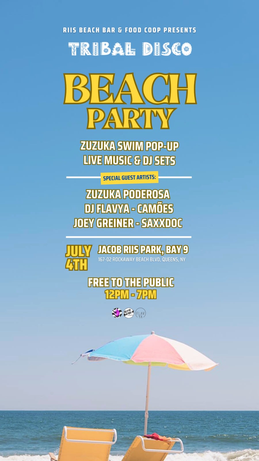 July 4th Beach Party! Cover