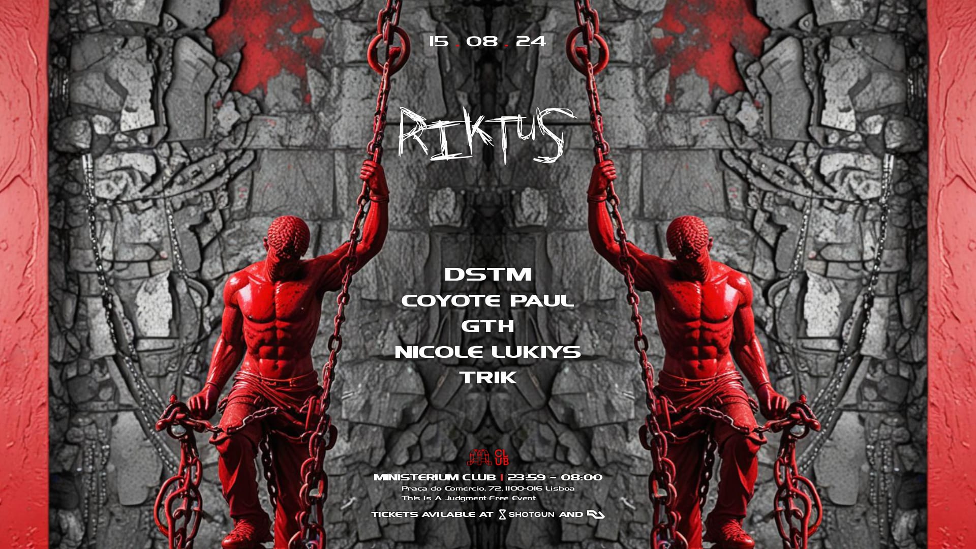 Riktus With Dstm, Coyote Paul, Gth, Nicole Lukiys And Trik Cover