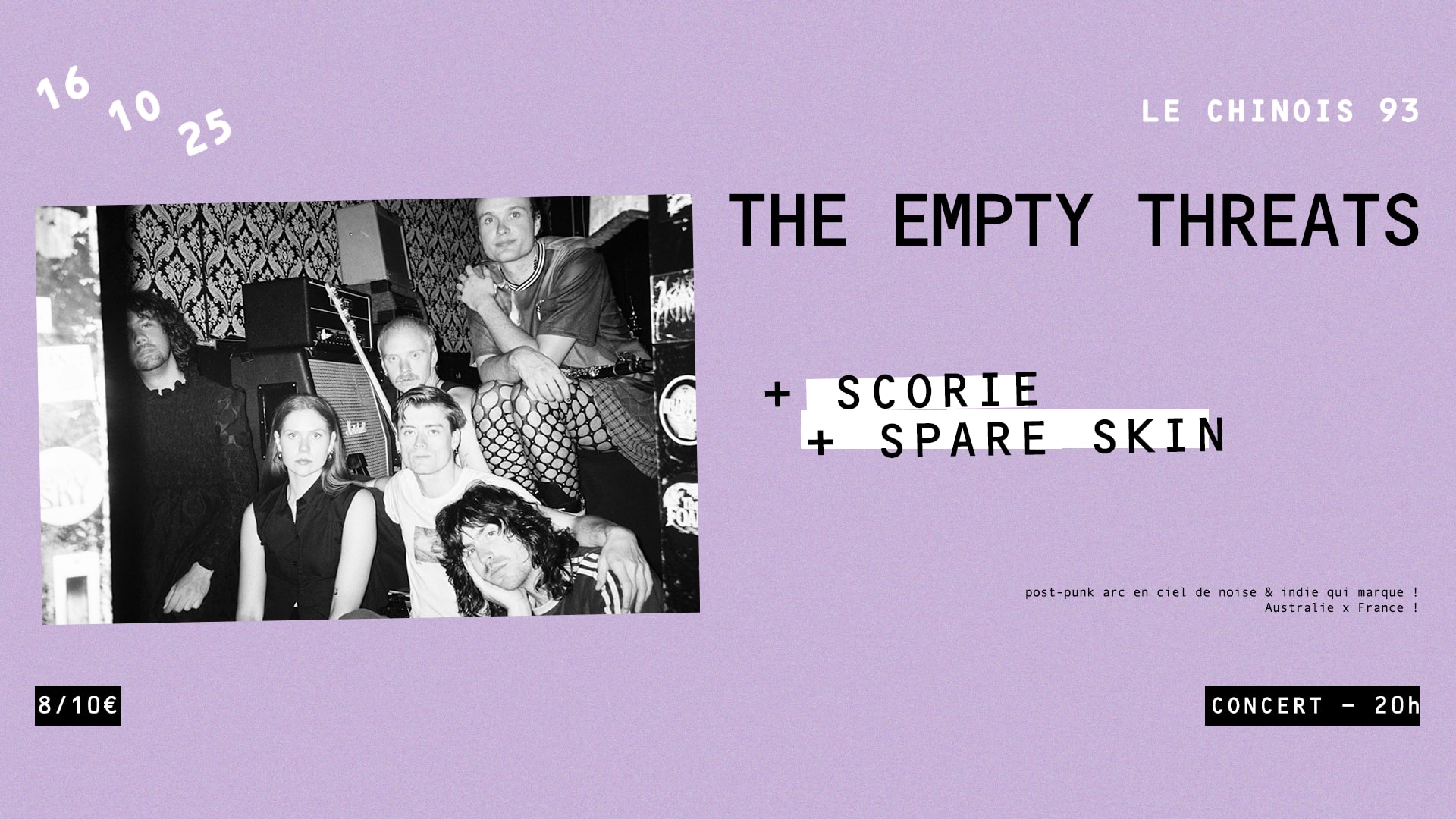 The Empty Threats + Scorie + Spare Skin Cover