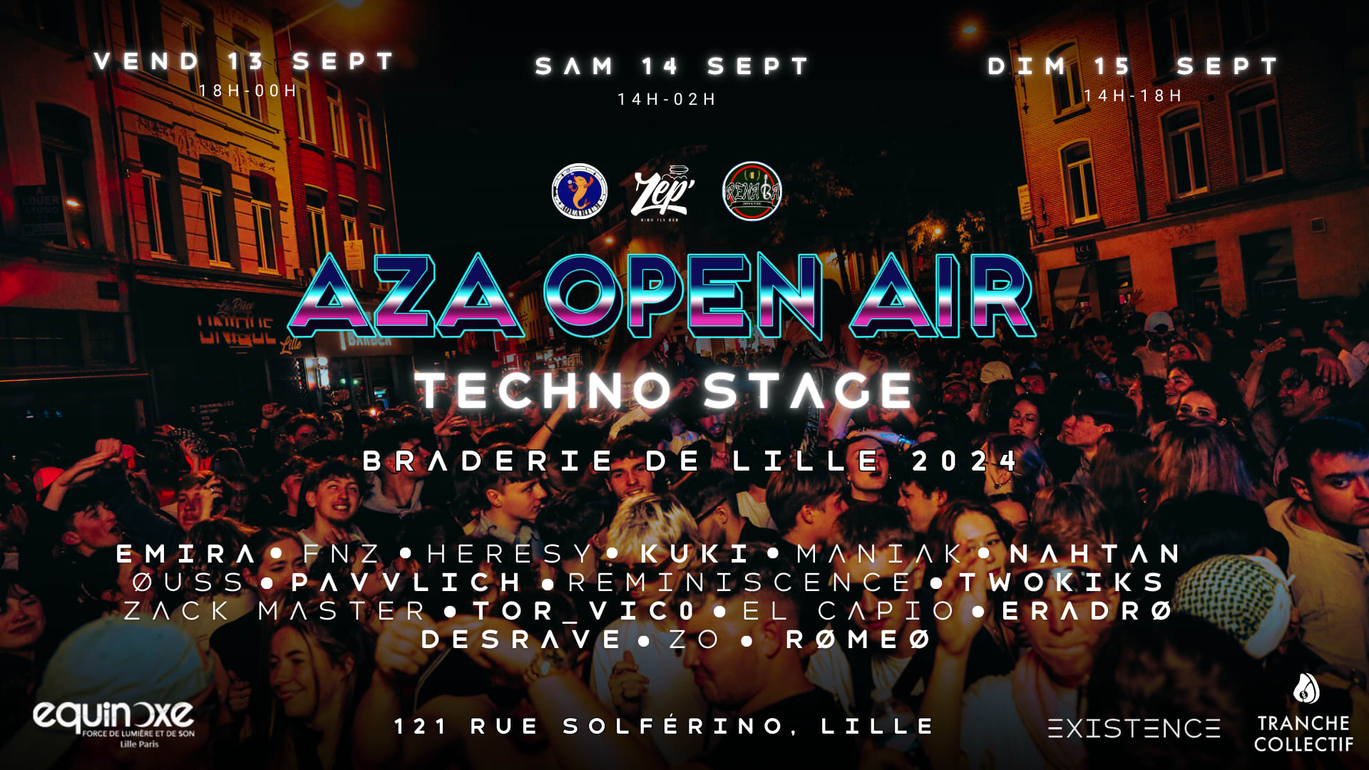 Aza Open Air - Braderie De Lille Cover