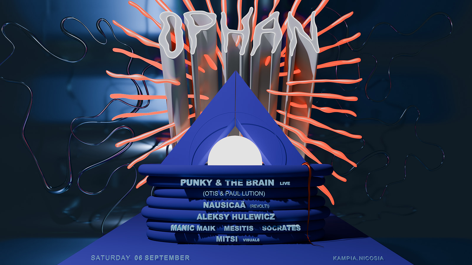 Ophan Invites Punky & The Brain (Live) + Nausicaä Cover