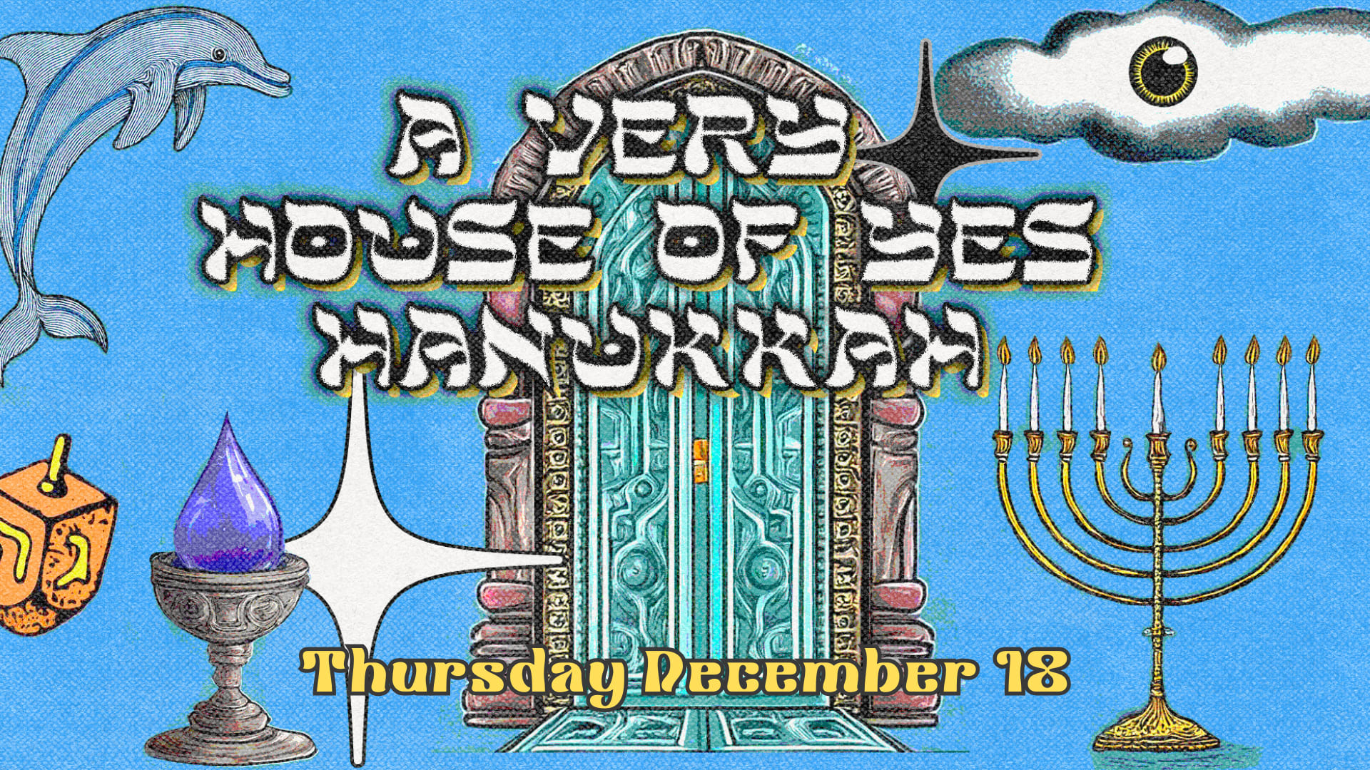 A Very House Of Yes Hanukkah With Temple Of The Stranger Cover