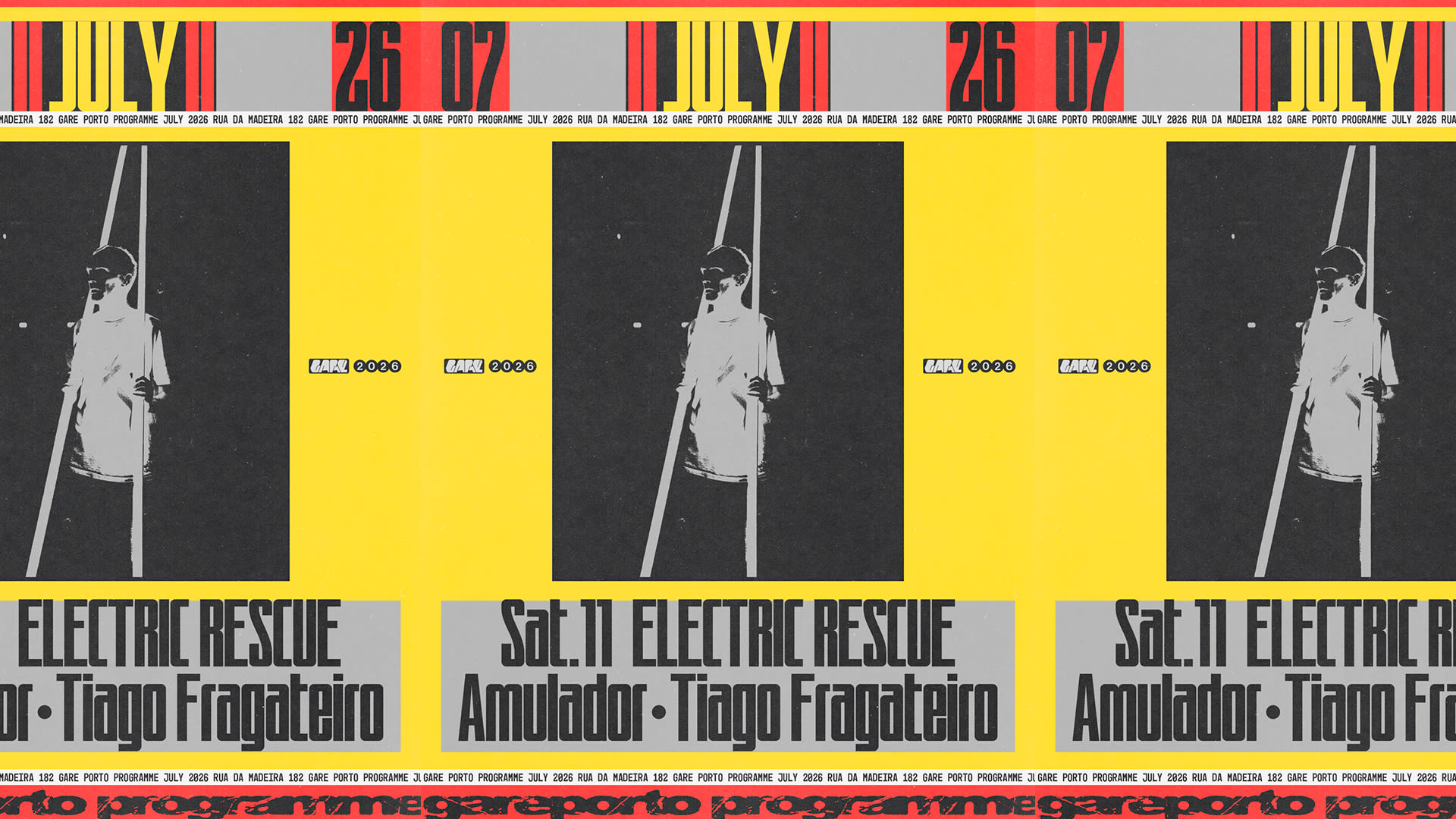 Electric Rescue, Amulador, Tiago Fragateiro Cover