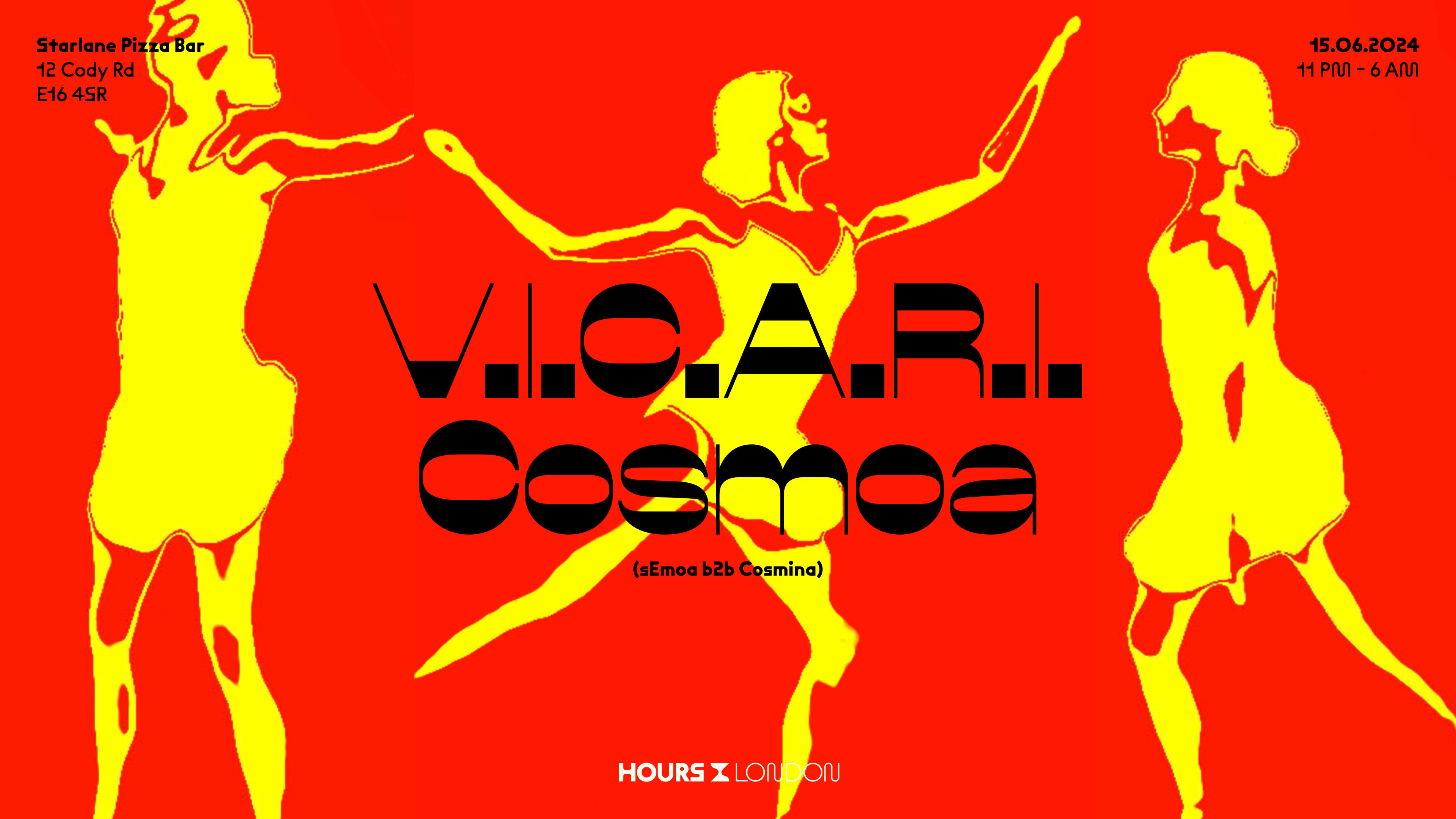 Hours London : V.I.C.A.R.I. At Starlane Cover
