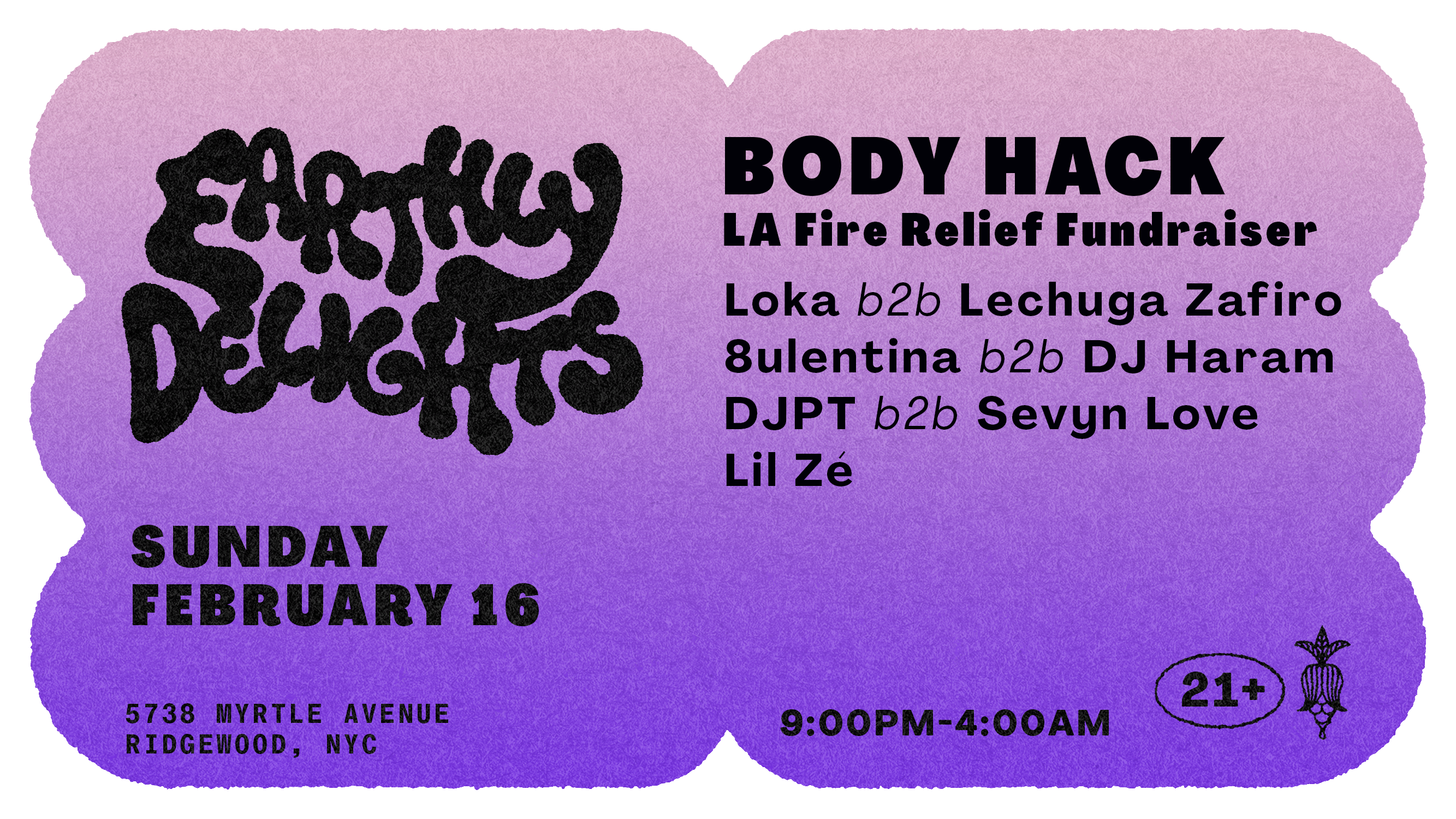 Body Hack X Earthly | La Fire Relief Fundraiser Cover
