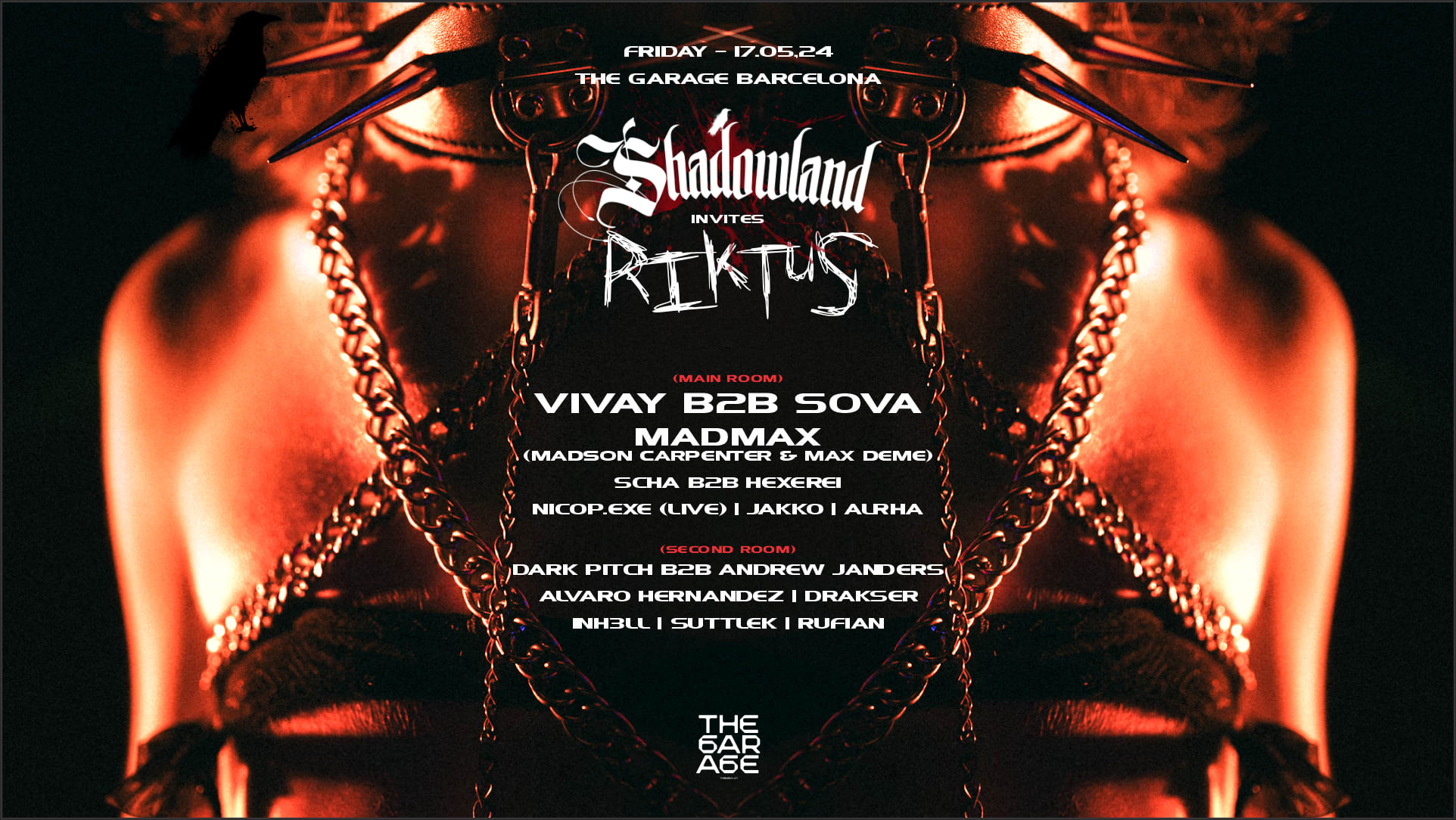 Shadowland X Riktus Vivay, Sova,Madson Carpenter Y More Cover
