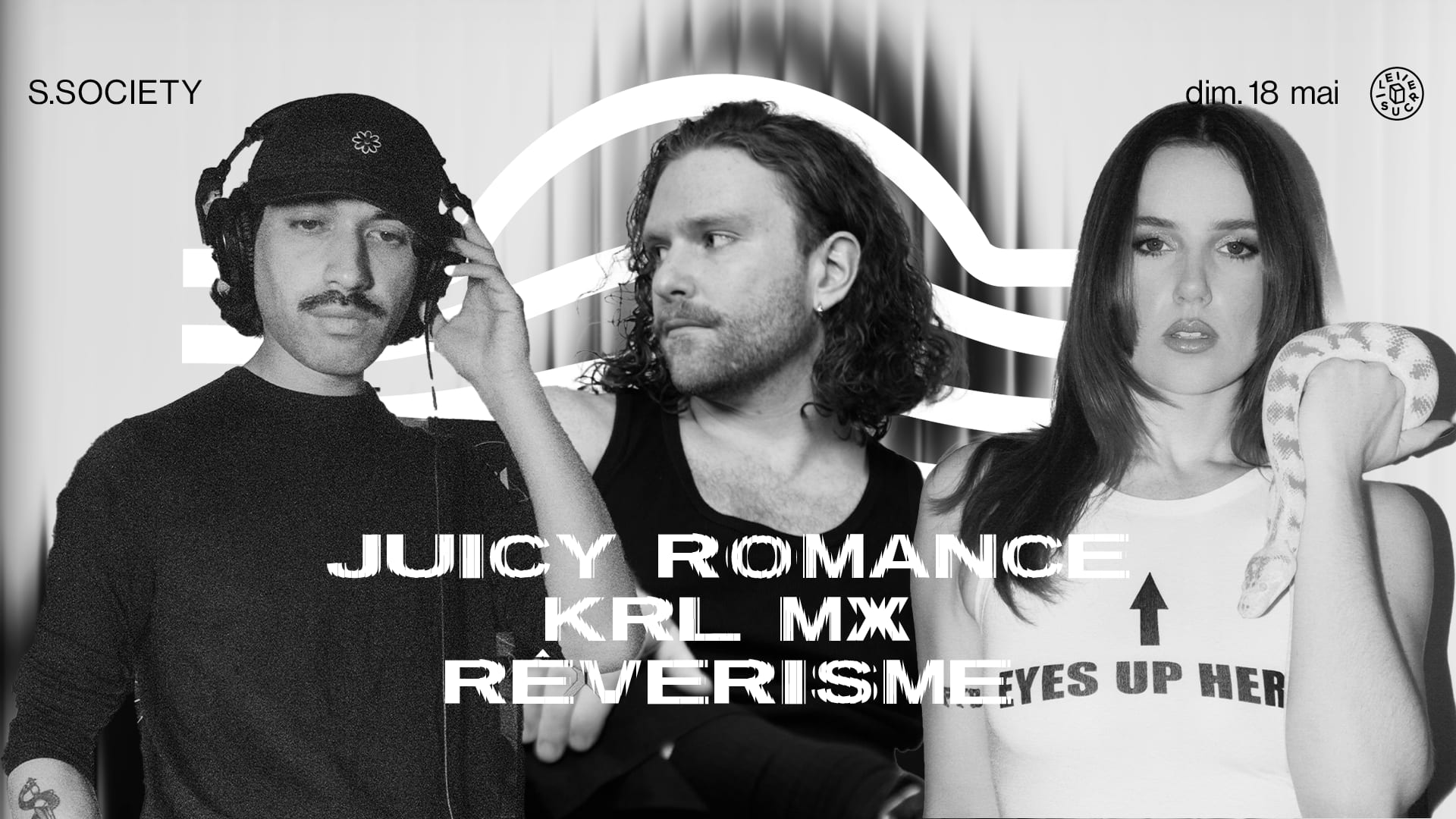 S. Society : Krl MX, Juicy Romance, Rêverisme Cover