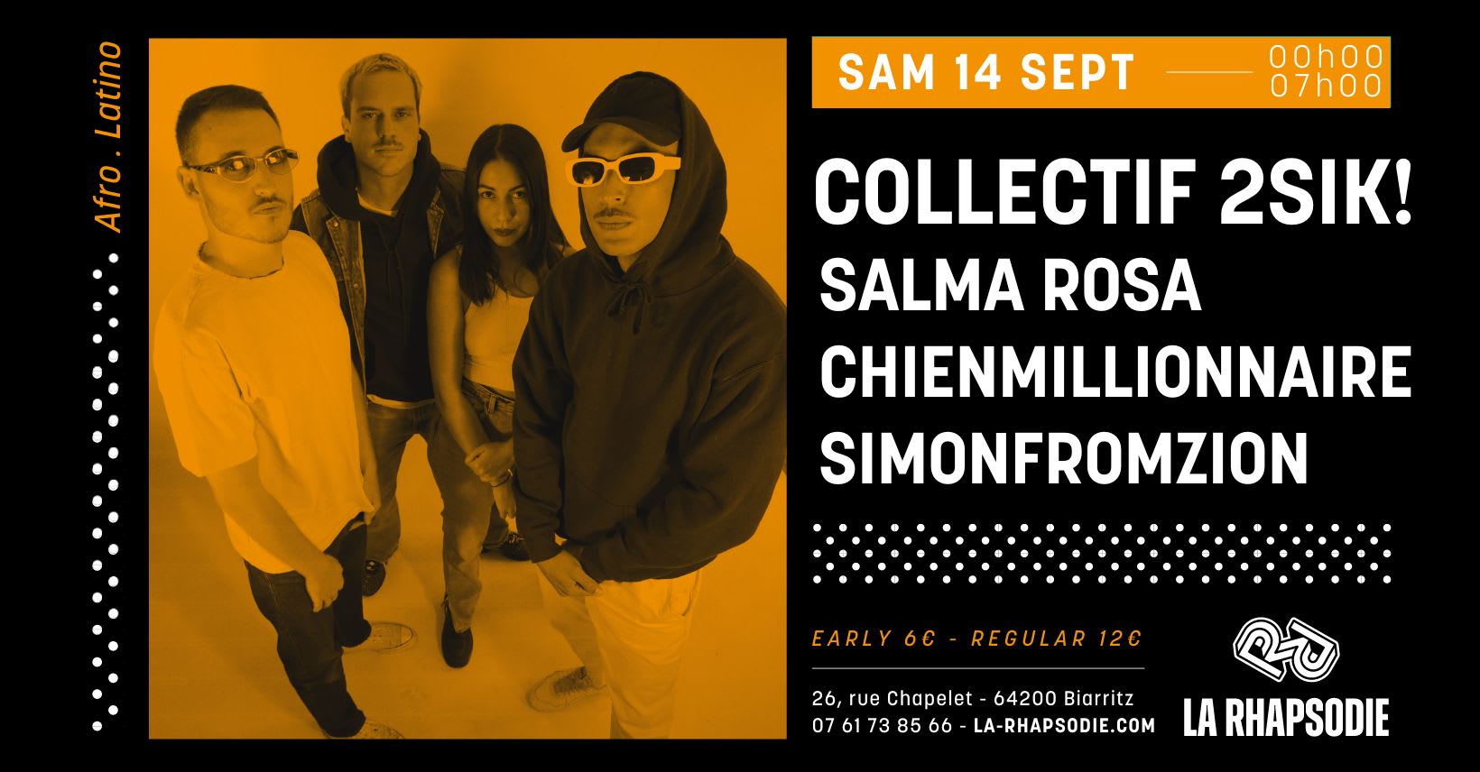 2sik!: Salma Rosa • Chienmilionaire • Simonfromzion Cover