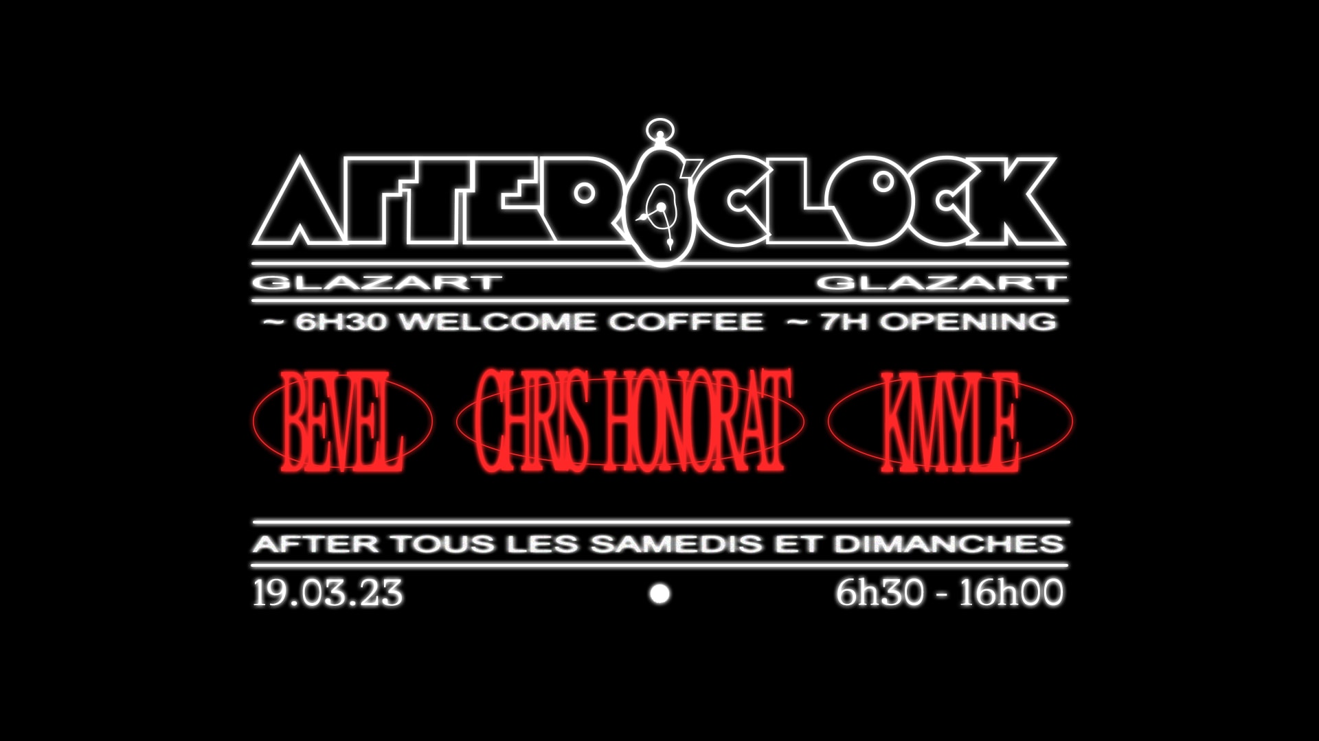 After O'clock : Chris Honorat, Bevel, Kmyle Cover