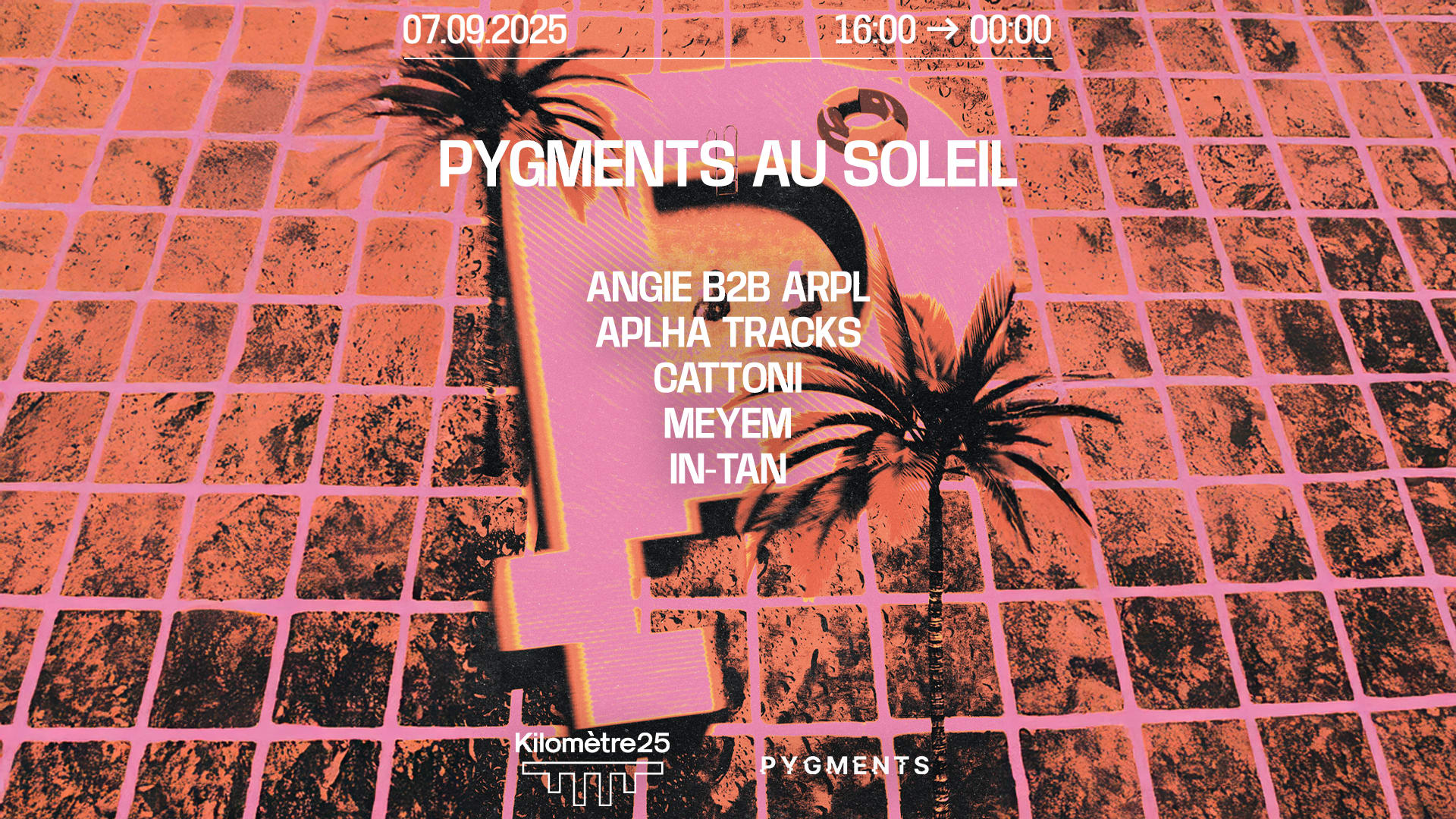 Pygments Au Soleil : Meyem, Alpha Tracks, Angie B2b Arpl Cover