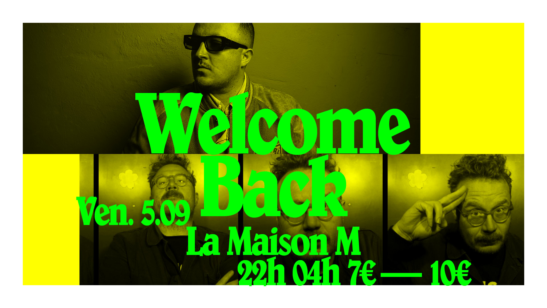 Maison M Presents: Patxi X Ethyène: Welcome Back! Cover
