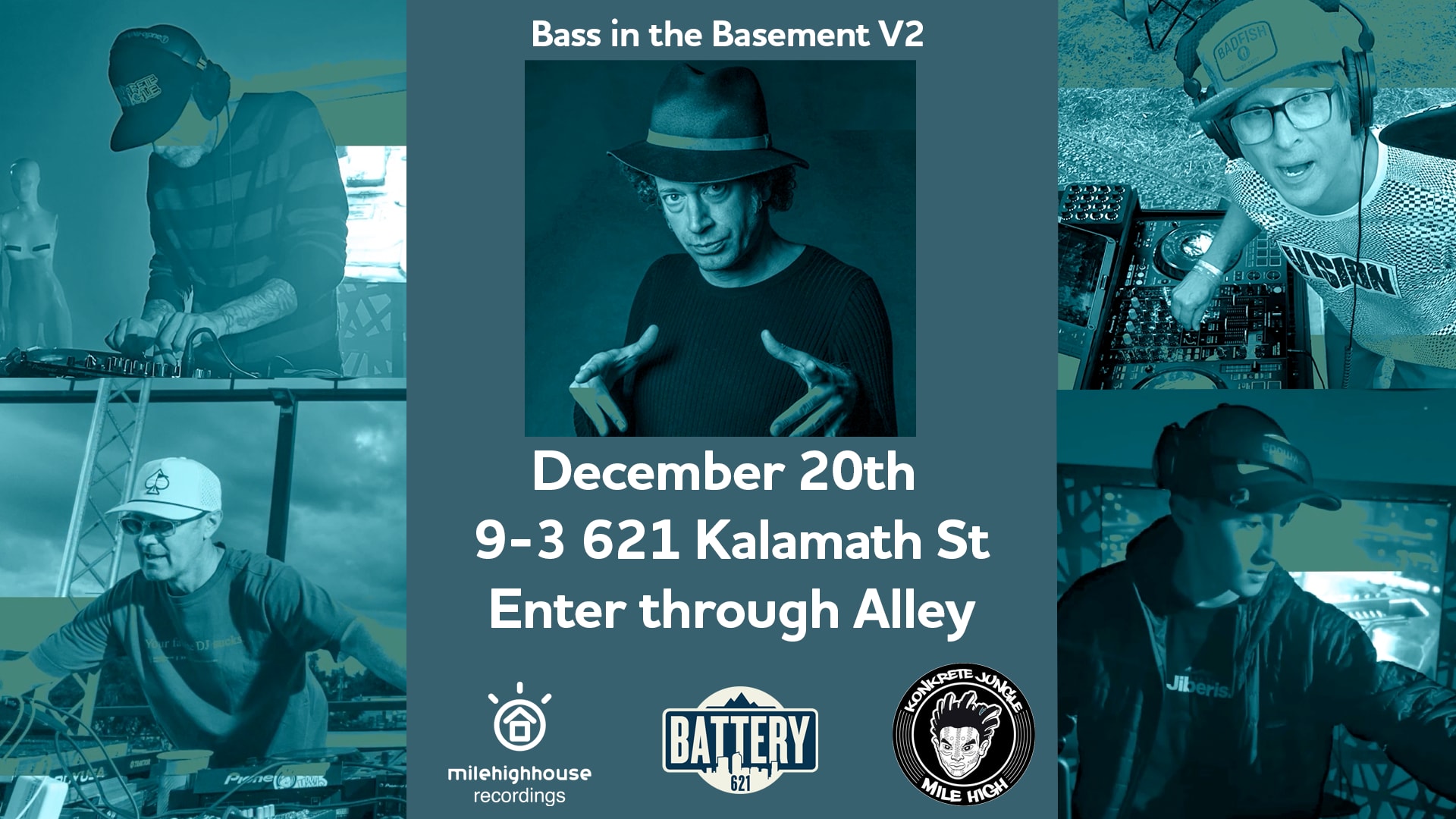 B621 Studio Sessions - Bass In The Basementv2 Cover