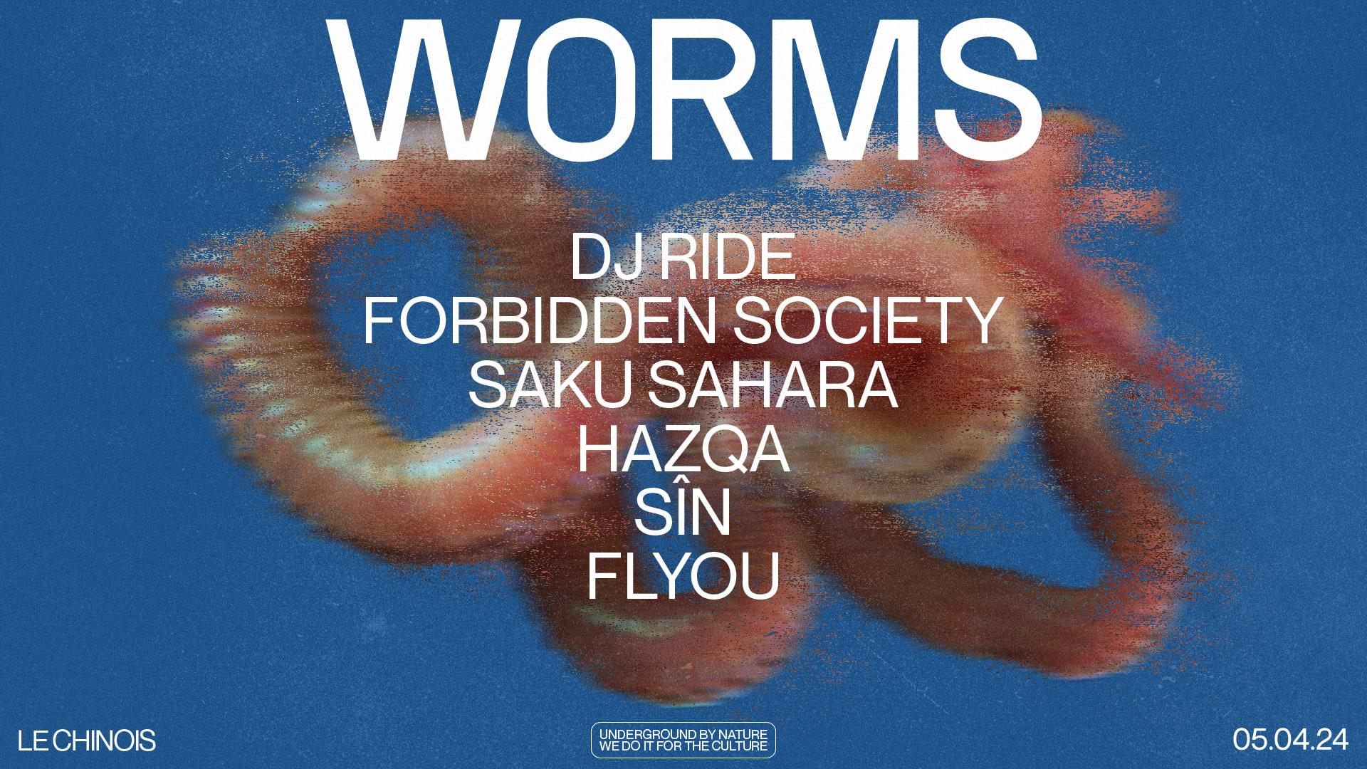 Worms #1 - Dj Ride, Forbidden Society, Saku Sahara & More! Cover