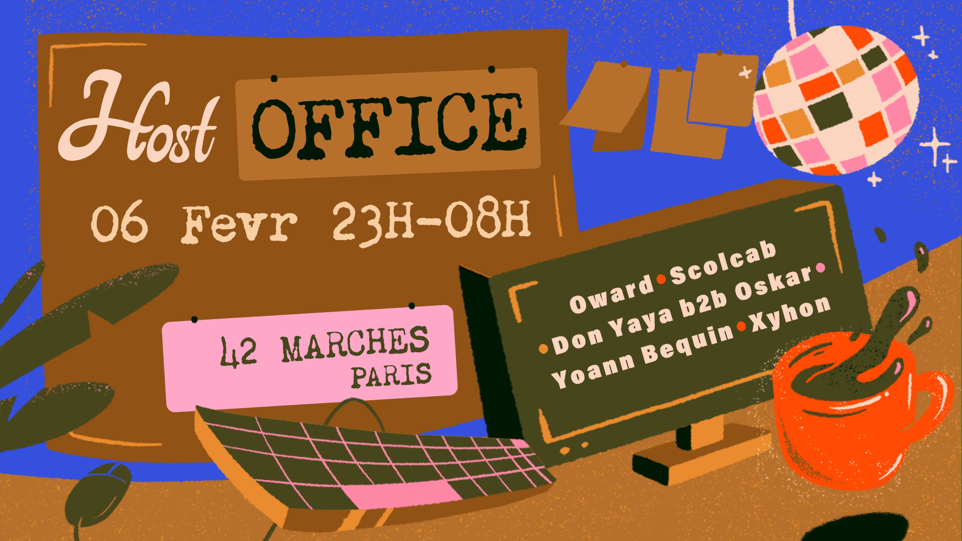 Host Office #4 W/ Oward, Scolcab, Don Yaya And More Cover